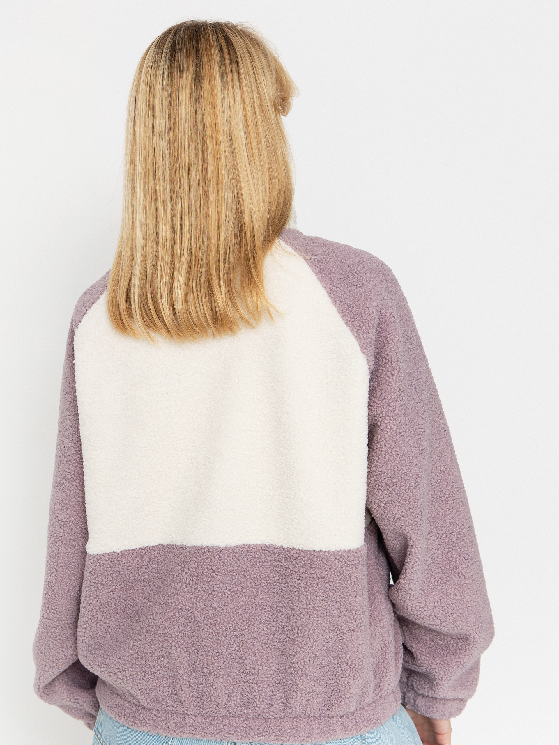 Womens Roxy Waves Of Warmth Colorblock Fleece  (nirvana)