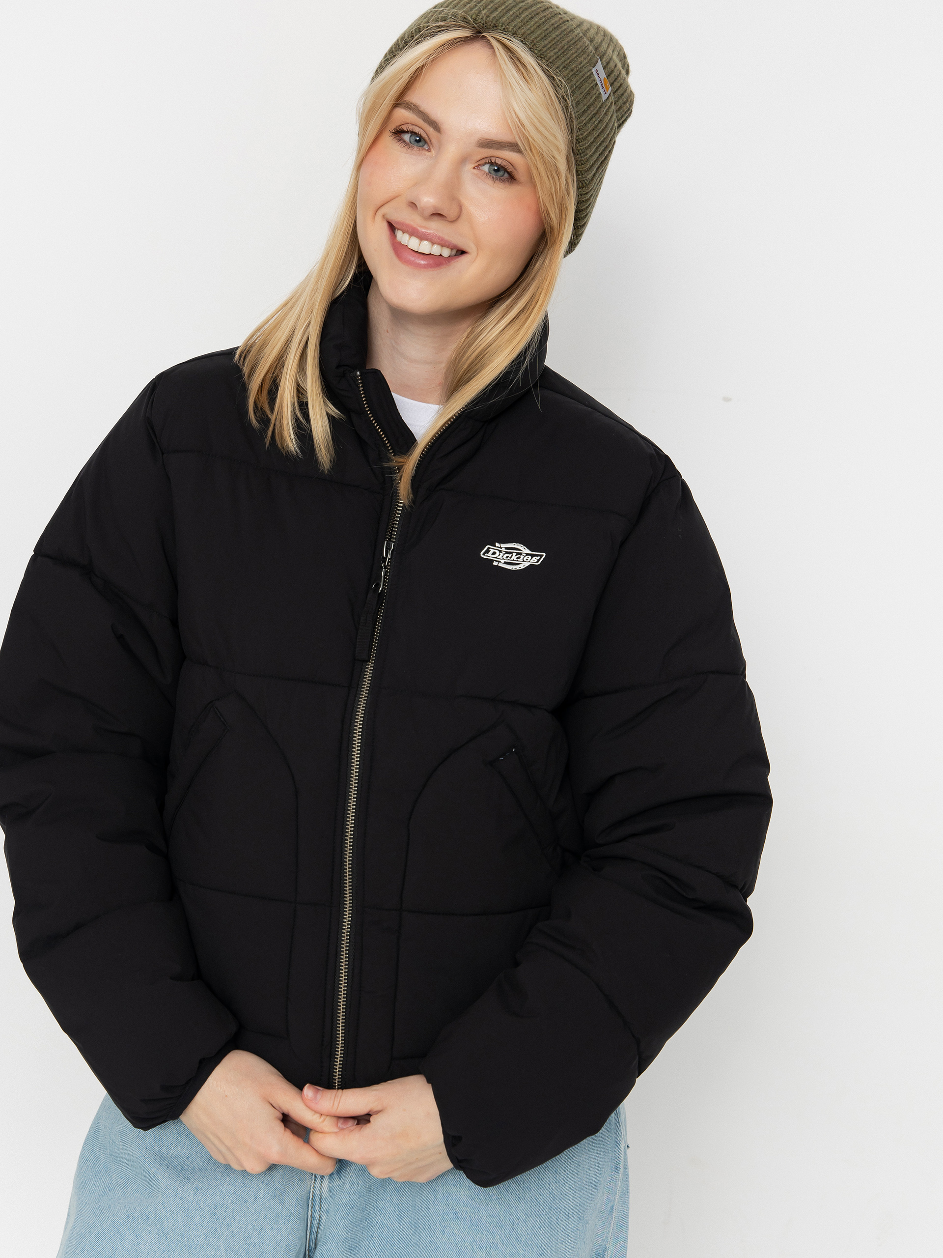 Dickies Jacke Summerdale Puffer Wmn (black)
