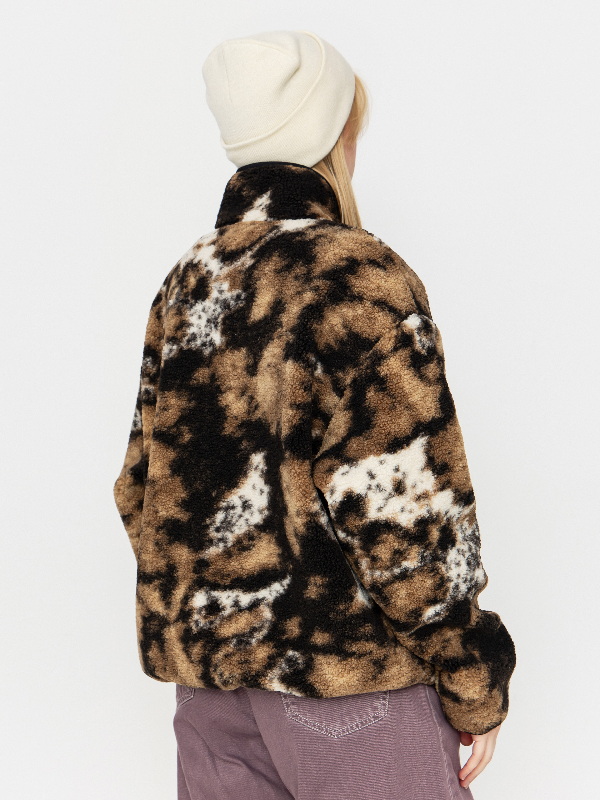 Carhartt WIP Fleece Elliot Wmn - brown, multicolor (wild dog