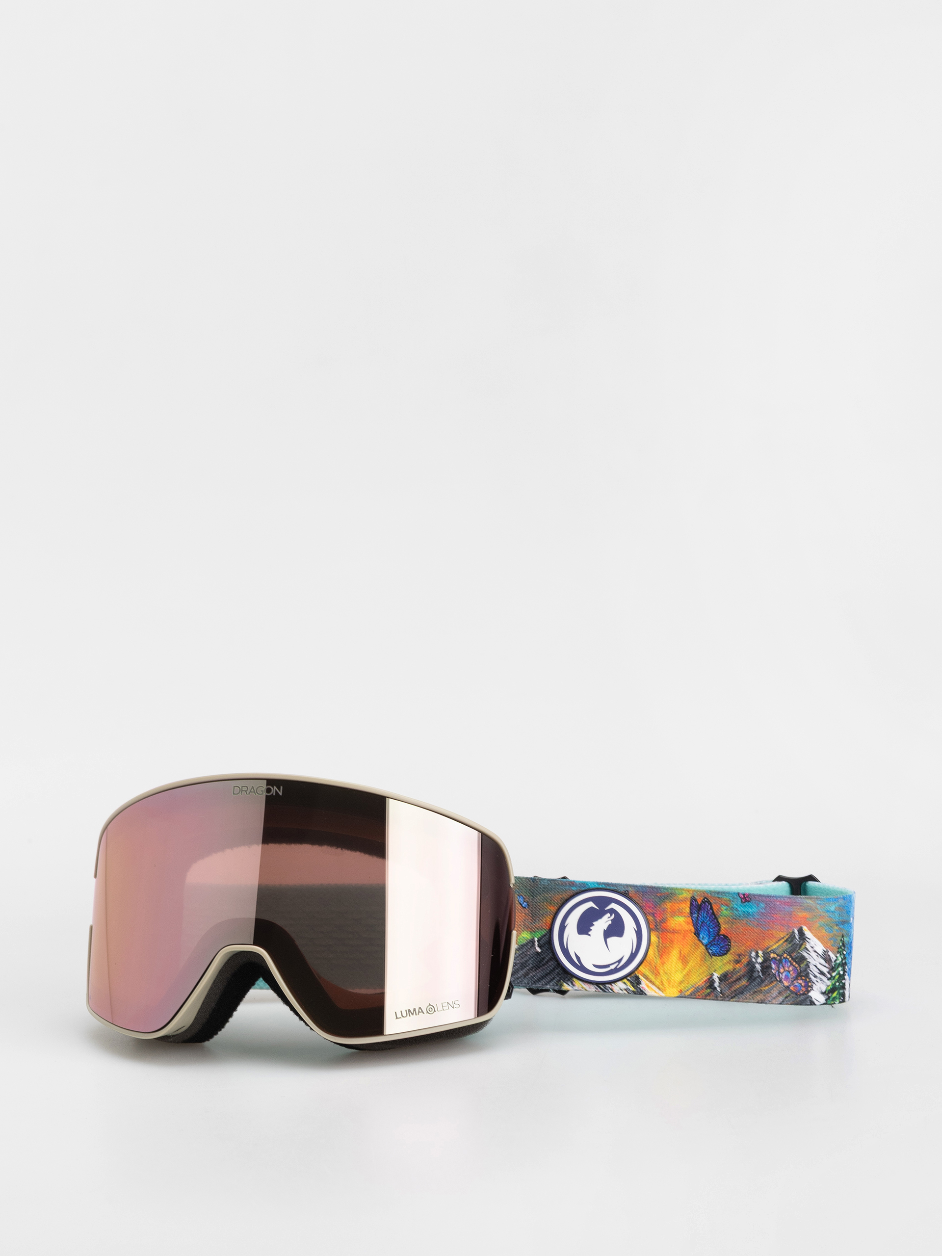 Dragon NFX2 Goggles (fasani25/lumalens rose gold ion+lumalens pink ion)