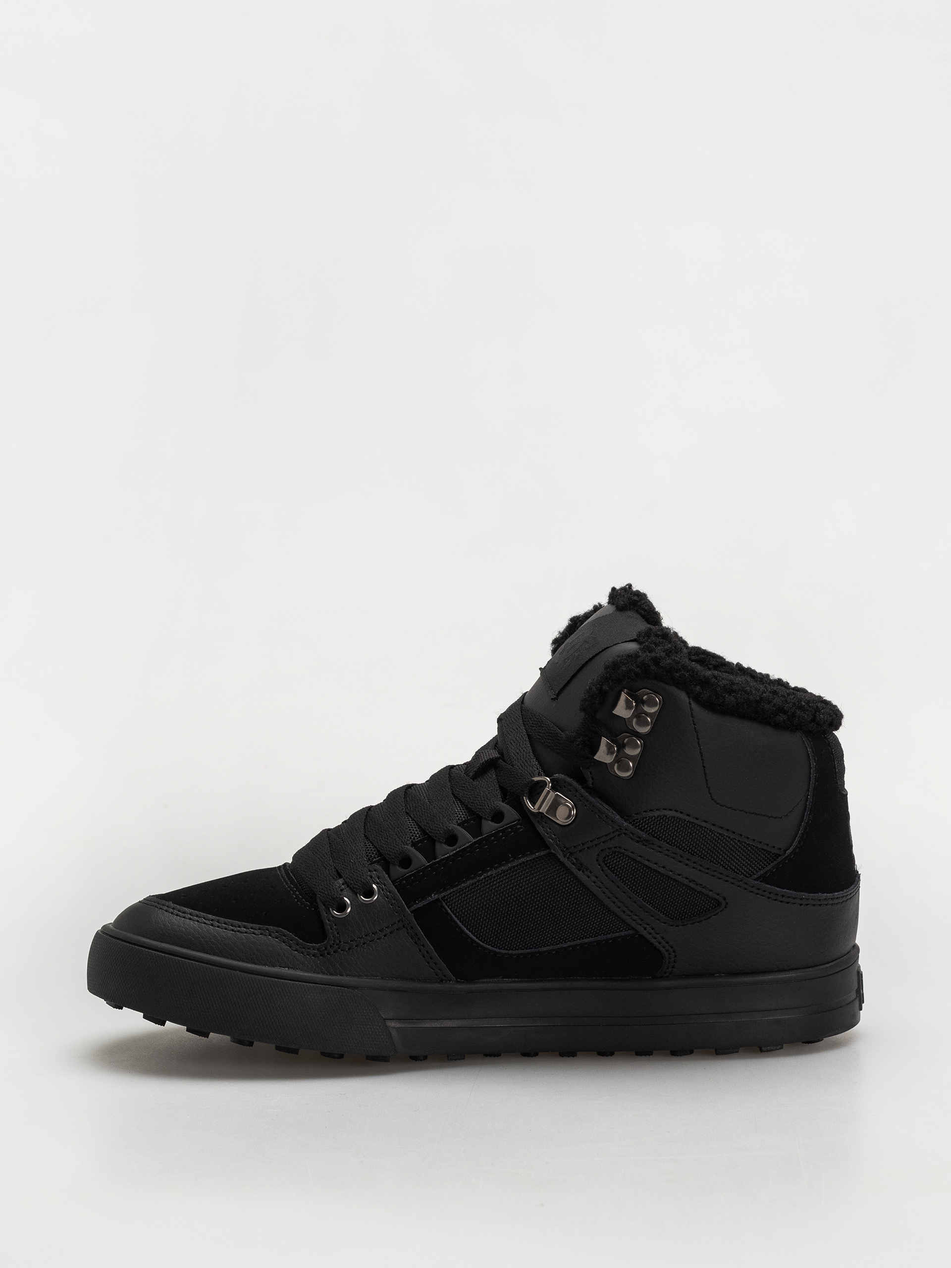DC Pure High Top Wc Wnt Shoes (black/black/black)