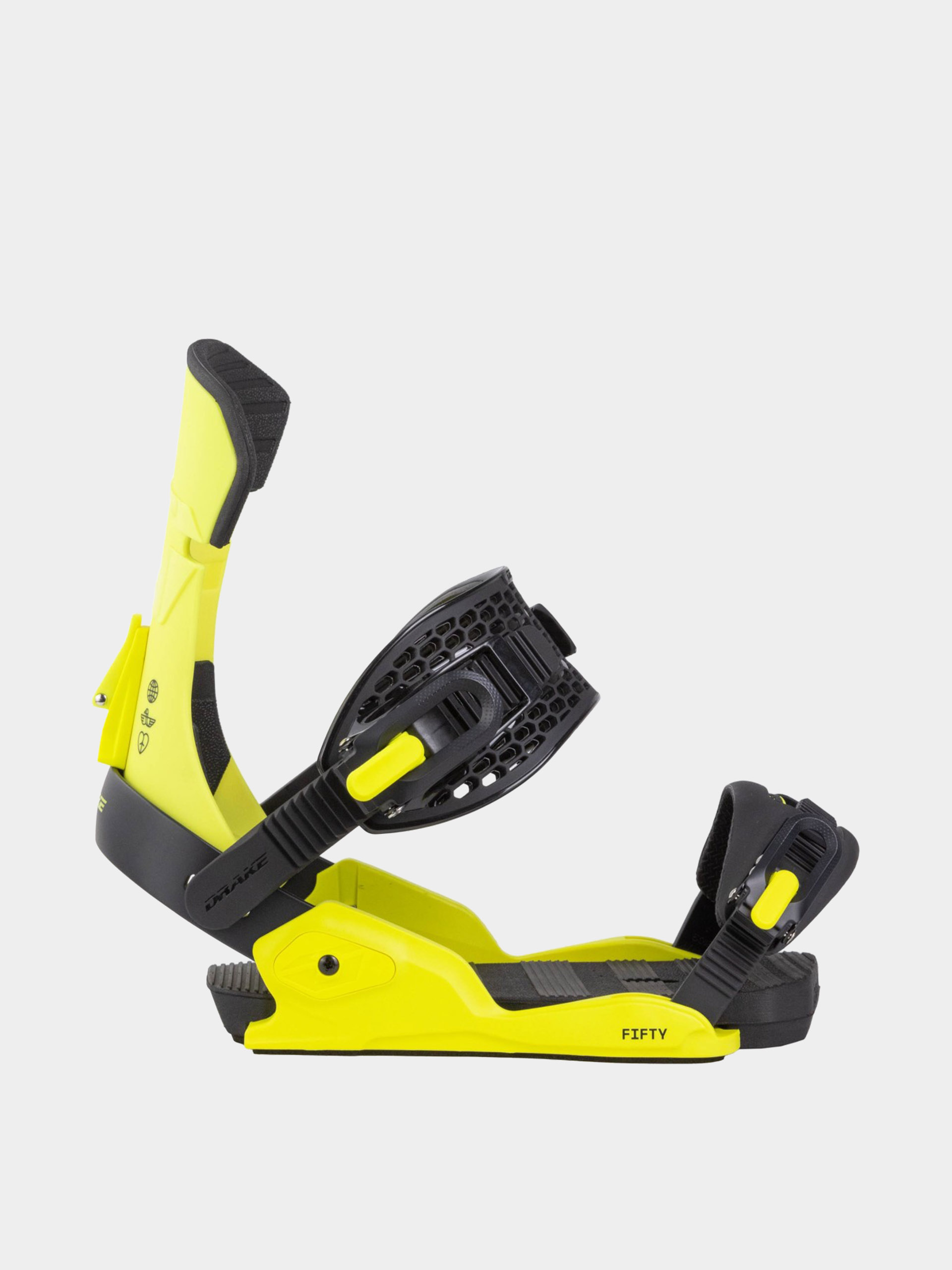 Mens Drake Snowboard bindings Fifty (lime/black)