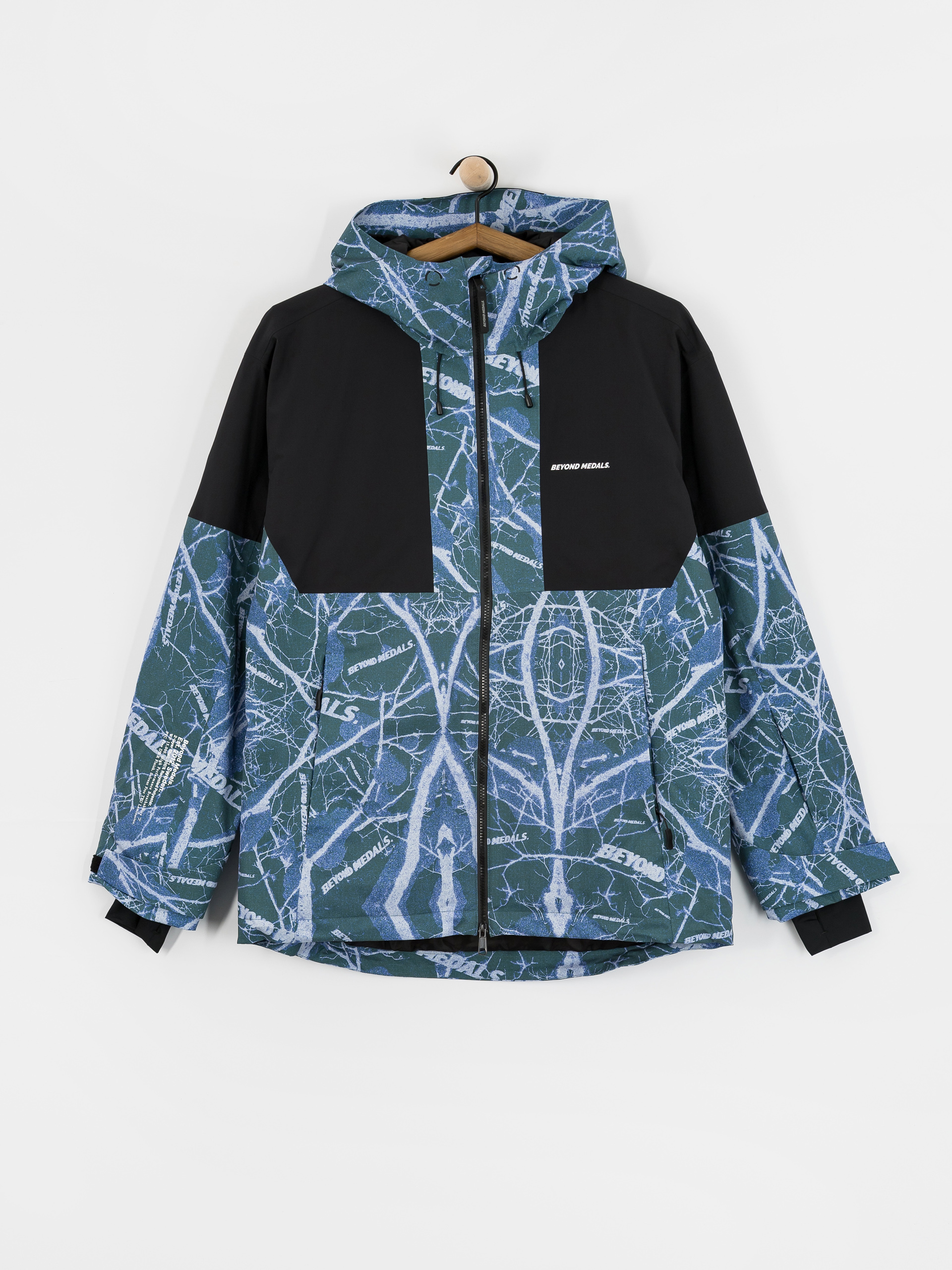 Mens Beyond Medals Fullzip Shirakaba 2L Snowboard jacket (print)