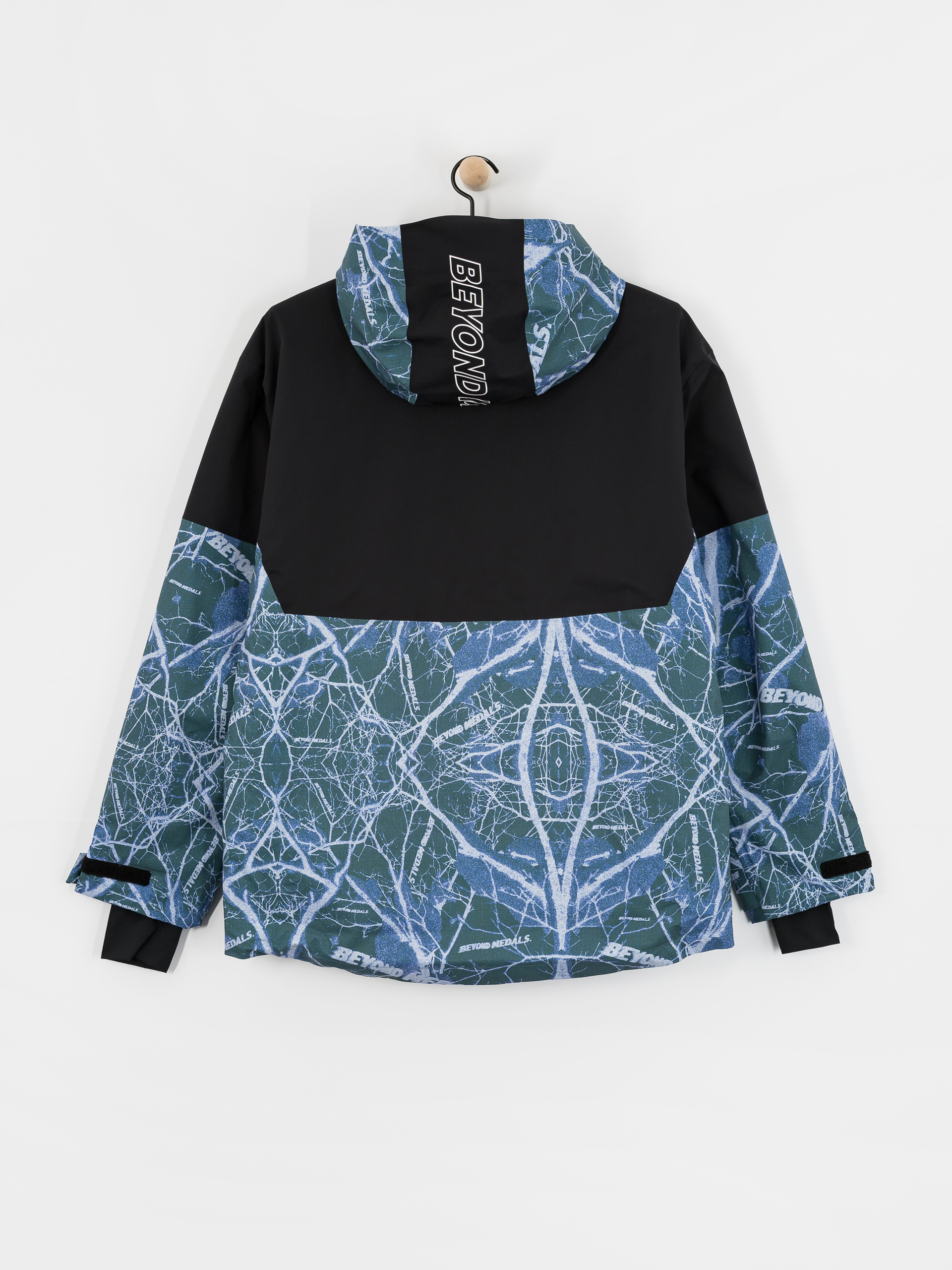 Mens Beyond Medals Snowboard jacket Fullzip Shirakaba 2L (print)