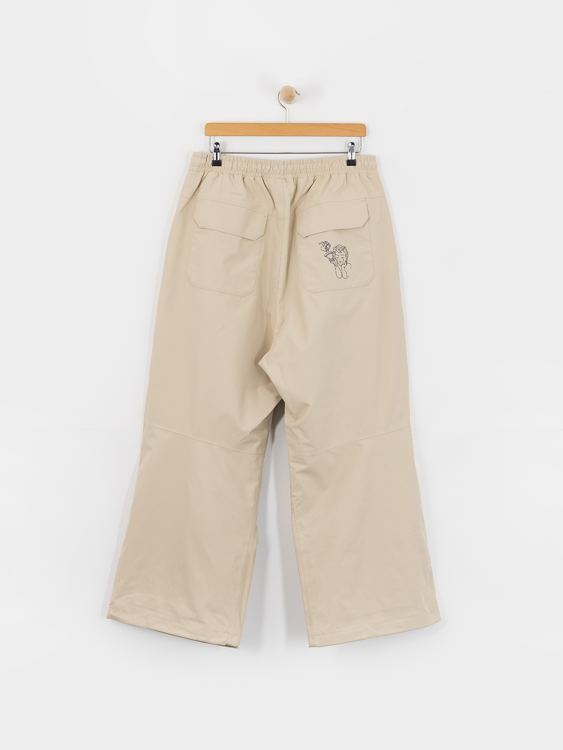 Mens Beyond Medals Snowboard pants Park (beige)