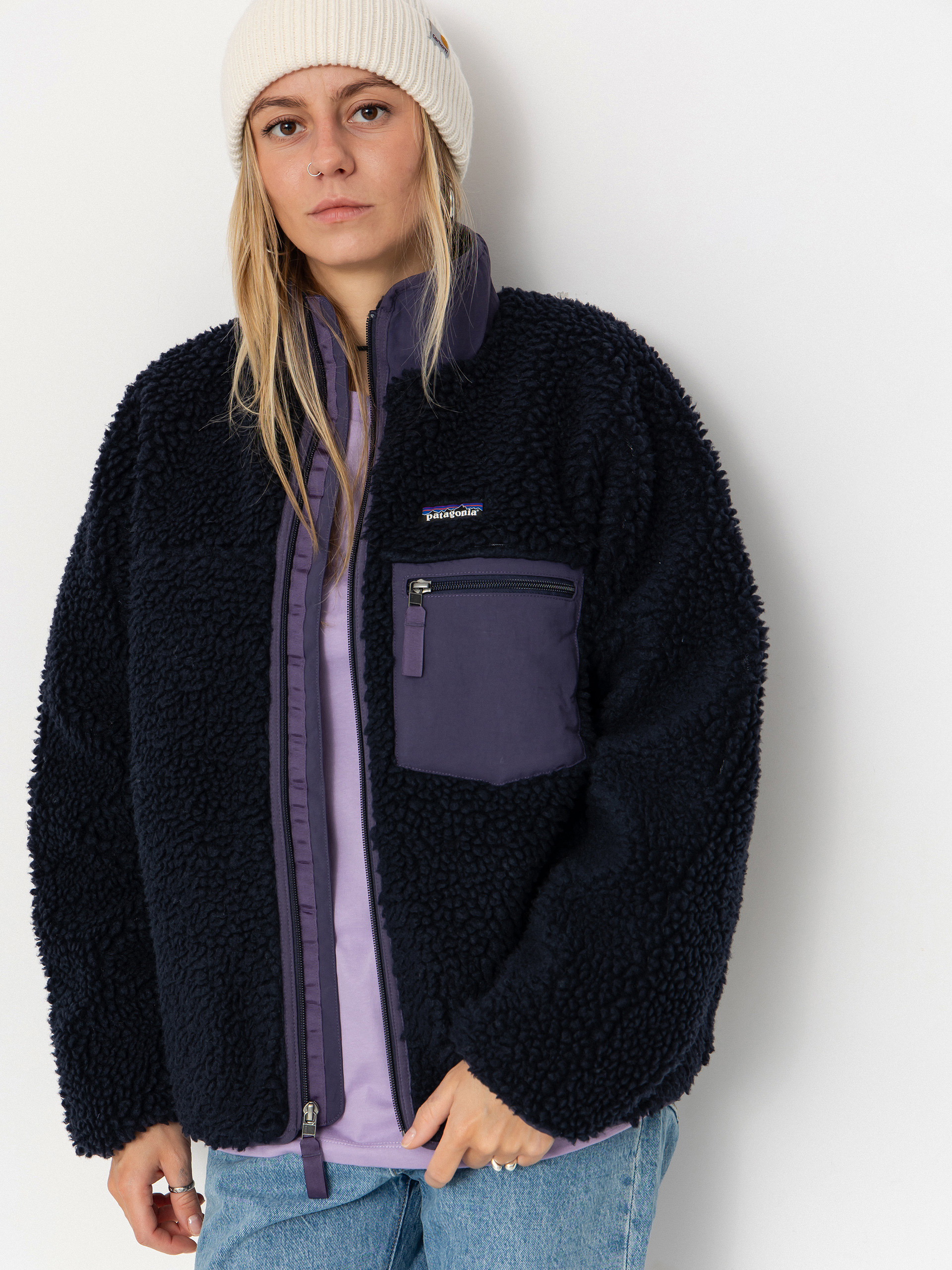 Patagonia Classic Retro X Wmn Jacket - navy blue (sunken blue)