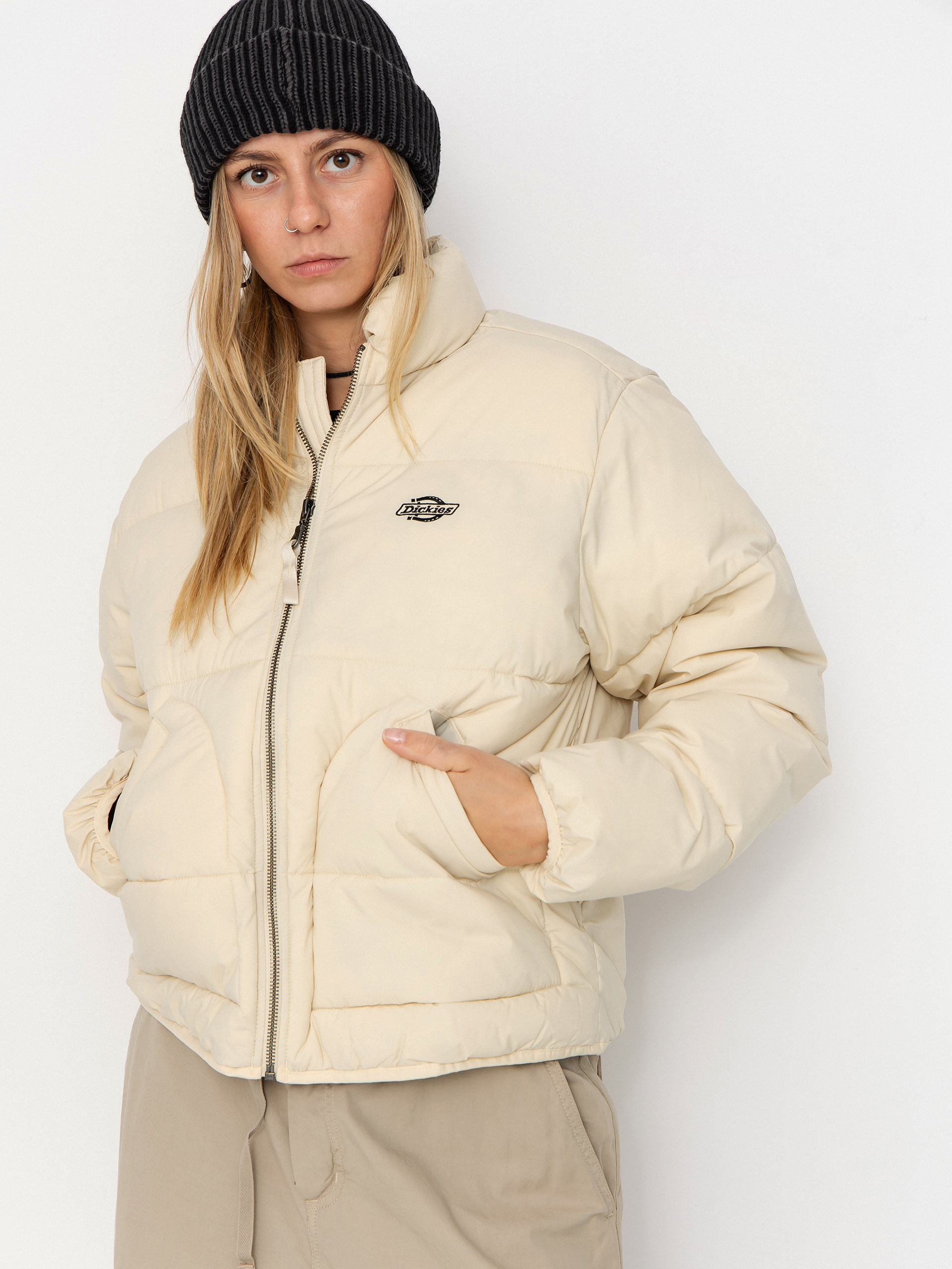 Dickies Summerdale Puffer Wmn Jacket - yellow (wood ash)