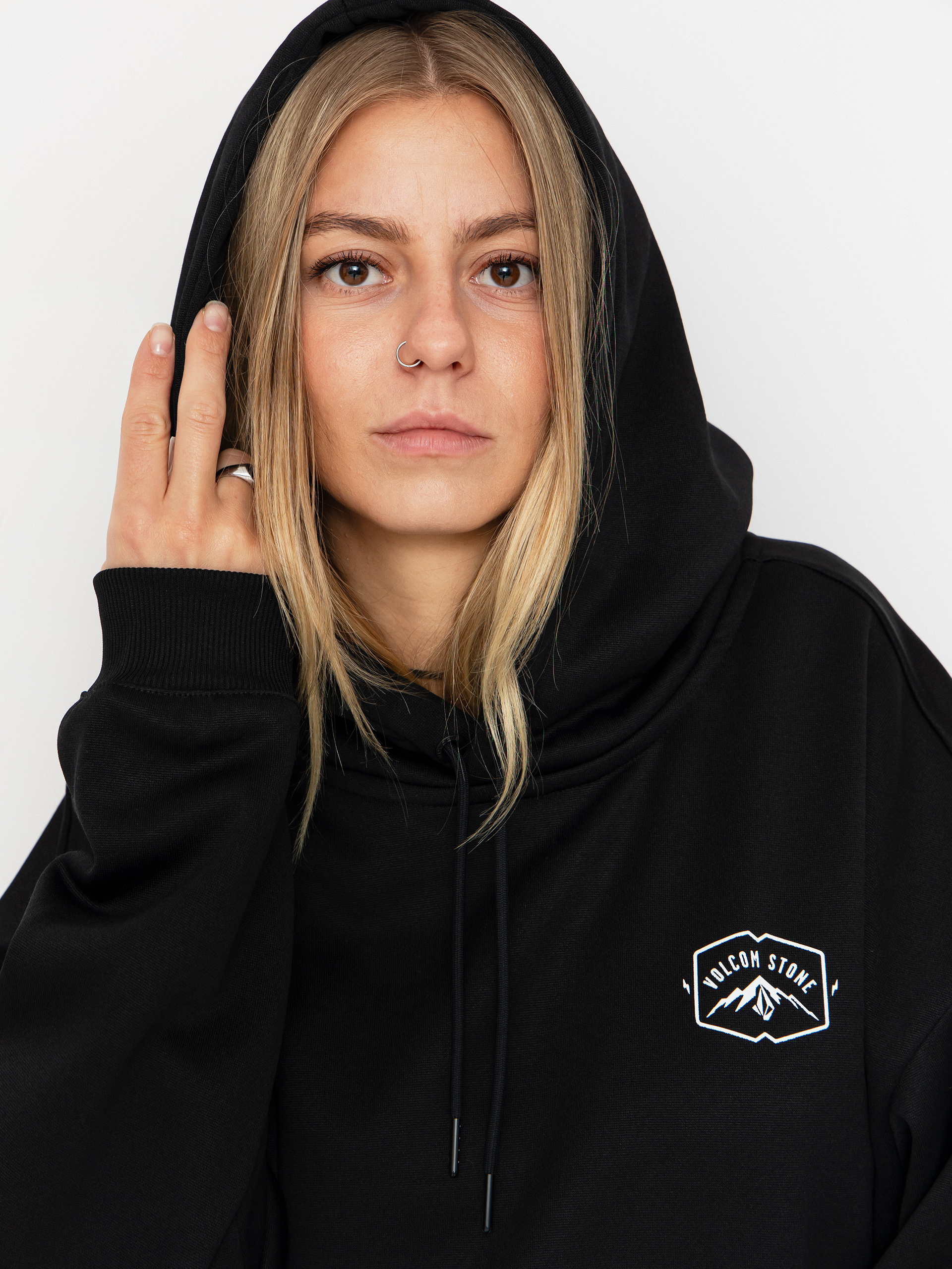 Volcom Essential Hydro HD Wmn Hoodie (black)