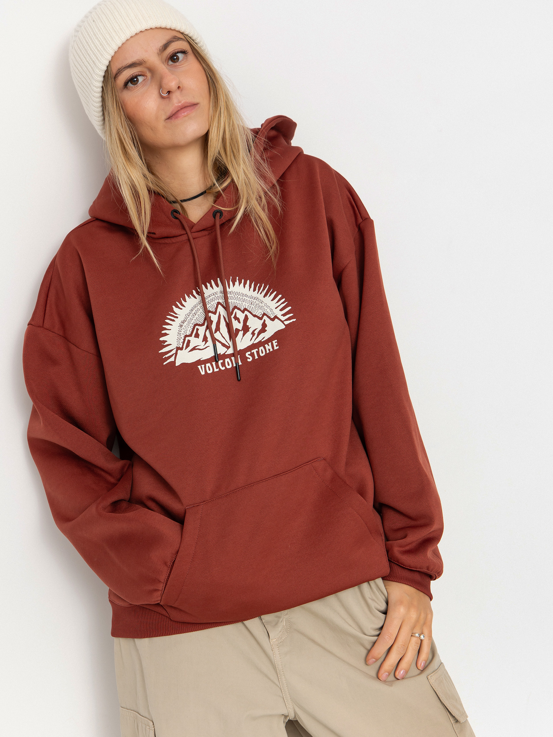 Volcom Essential Hydro HD Wmn Hoodie (henna)