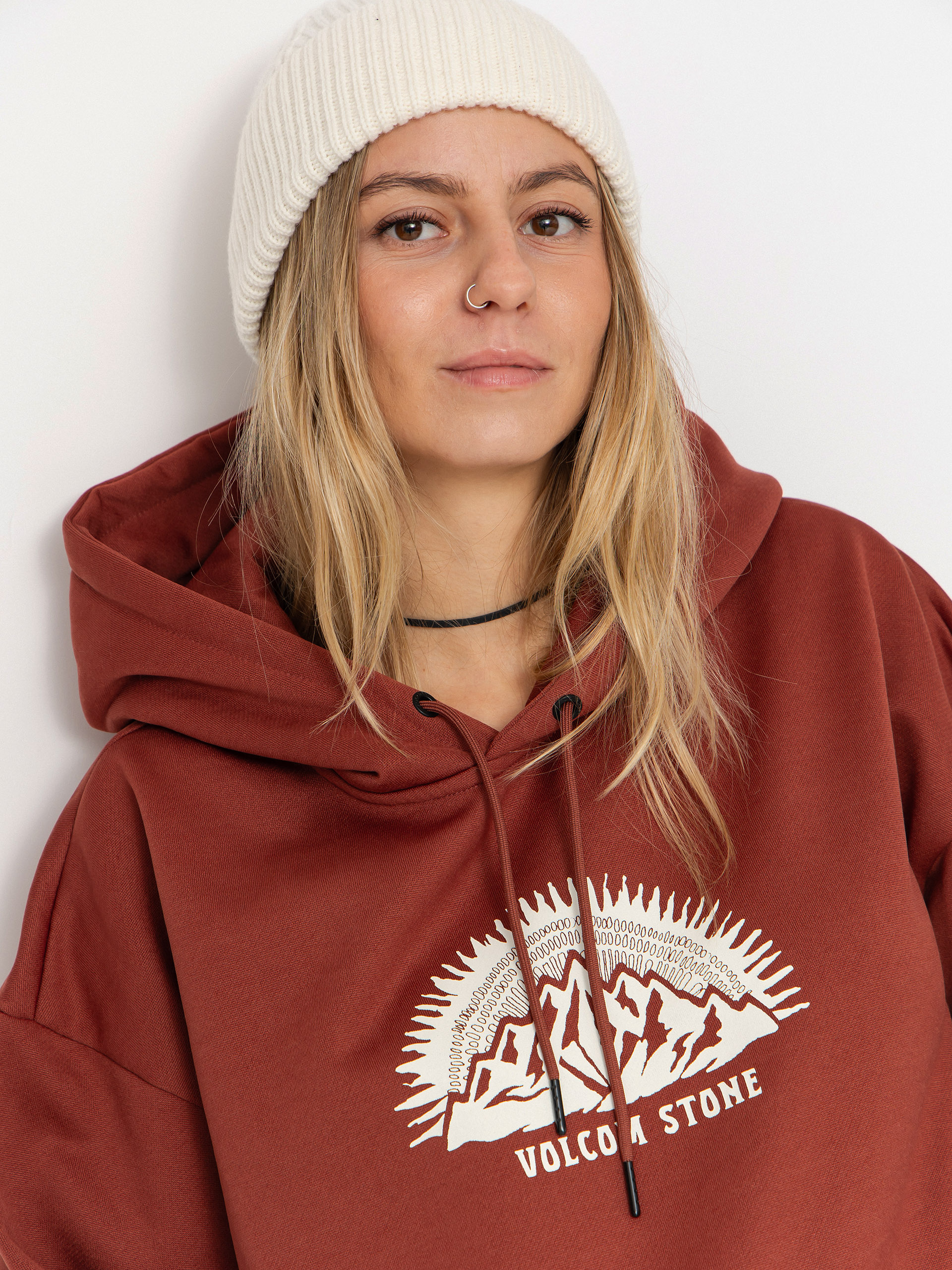 Volcom Essential Hydro HD Wmn Hoodie (henna)