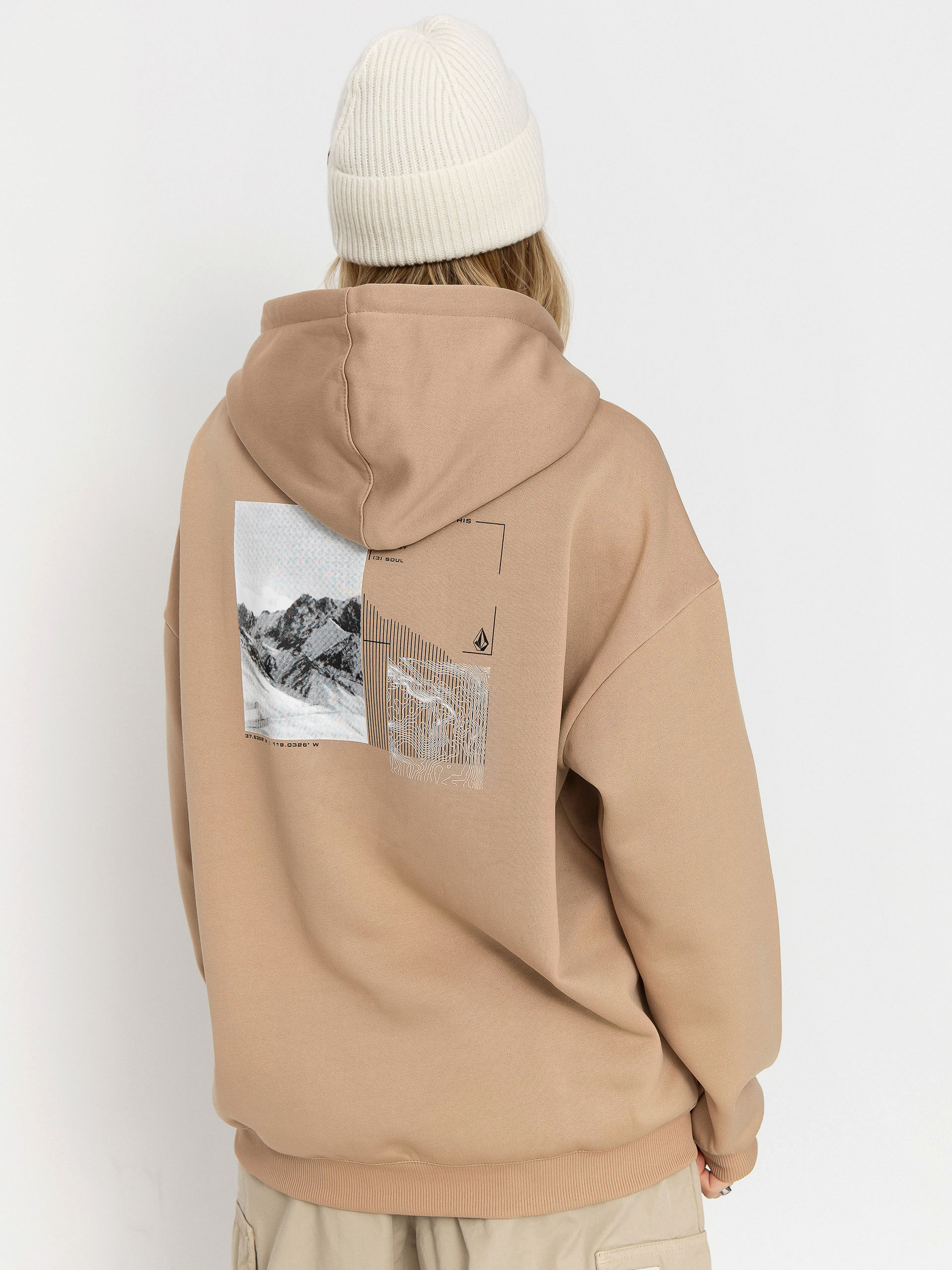 Volcom Essential Hydro HD Wmn Hoodie (oatmeal)