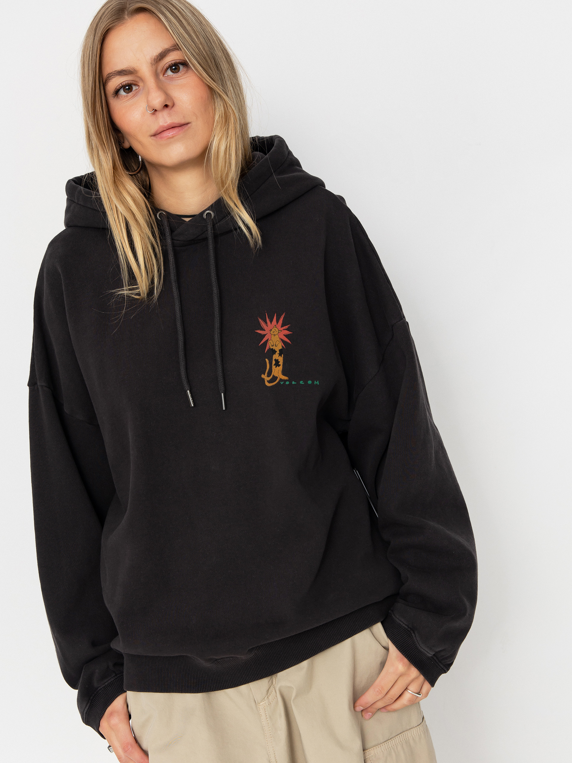 Volcom Radical Daze HD Wmn Hoodie (black)