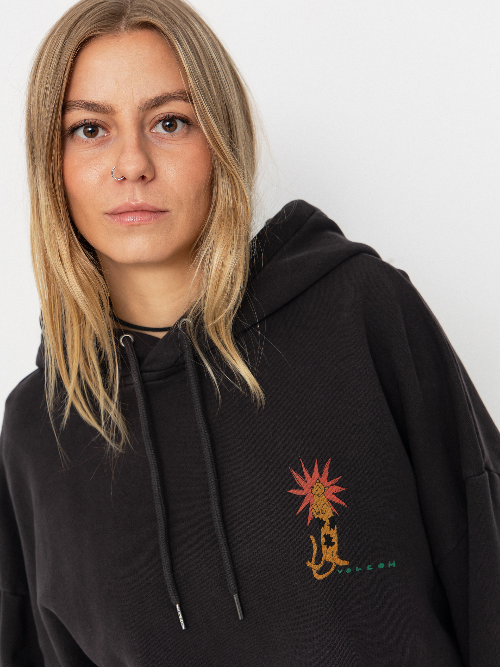 Volcom Radical Daze HD Wmn Hoodie (black)