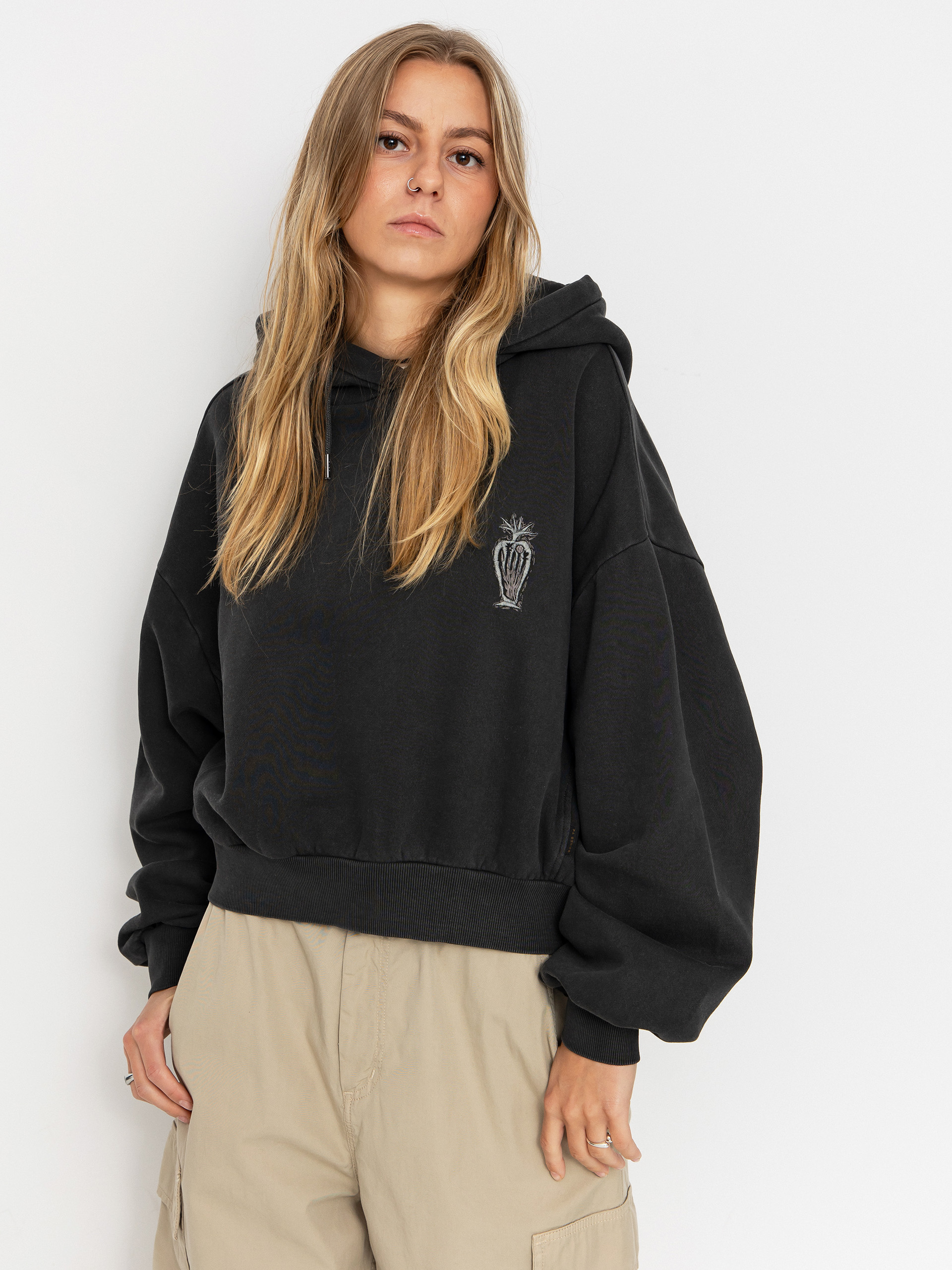Volcom Fa Vaderetro HD Wmn Hoodie (vintage black)