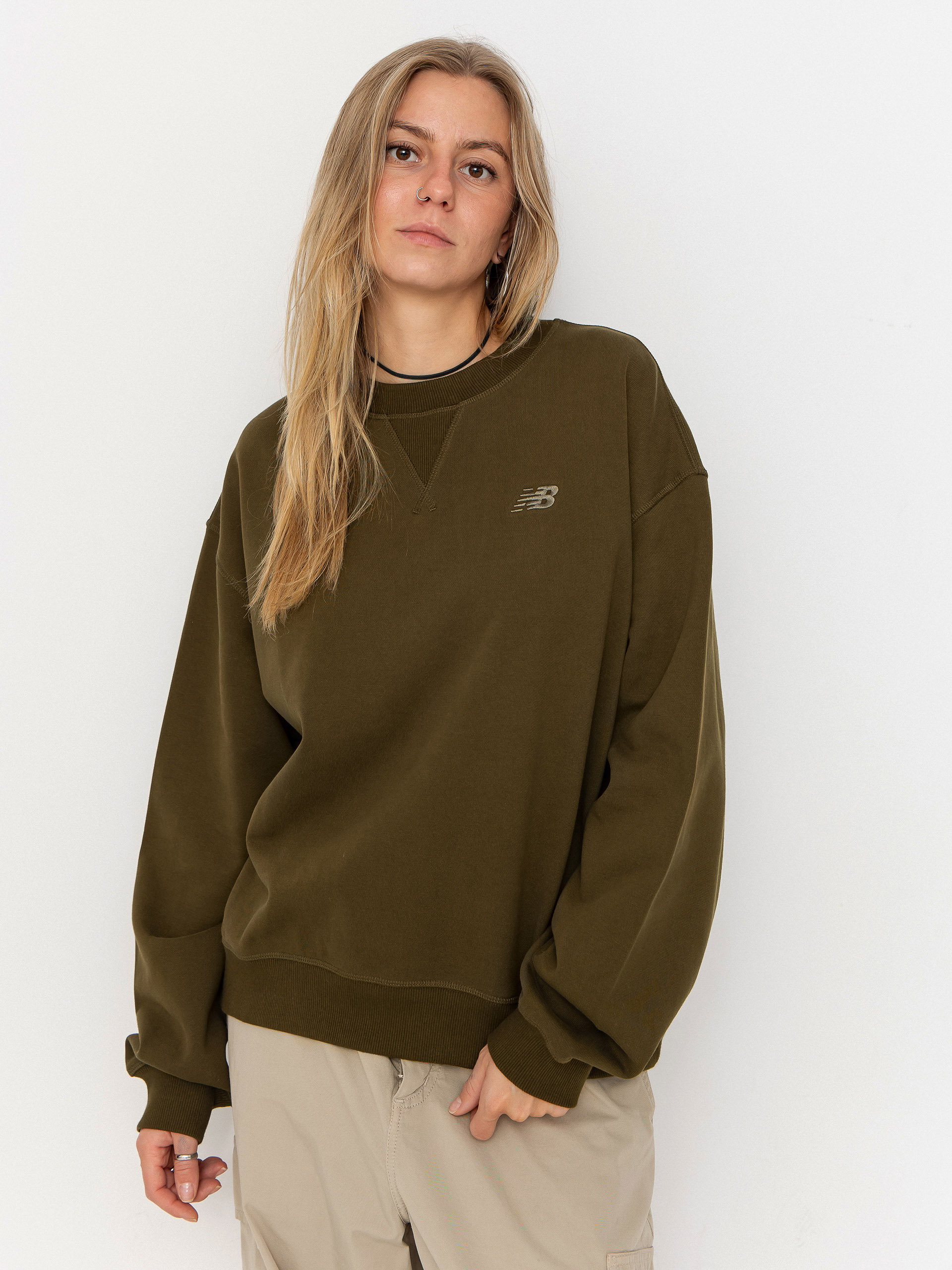 New Balance Athletics Wmn Sweatshirt (brown)