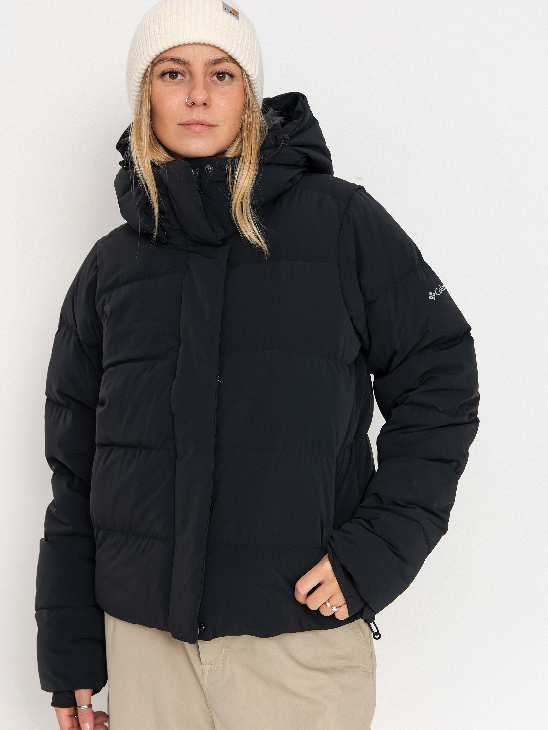 Columbia Amaze Puff Hooded Wmn Jacket (black)