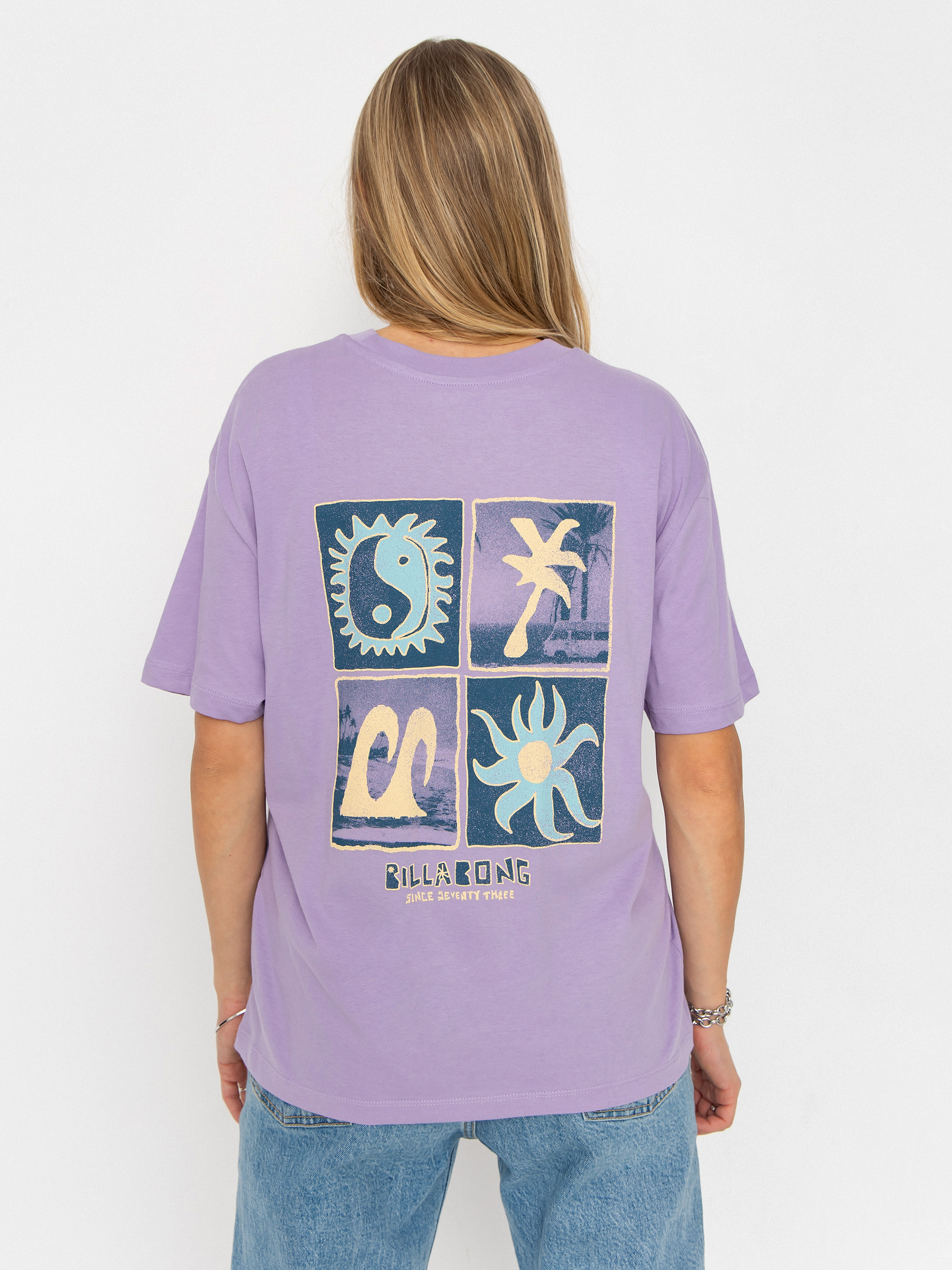 Billabong Mixing Vibes Wmn T-Shirt (light purple)