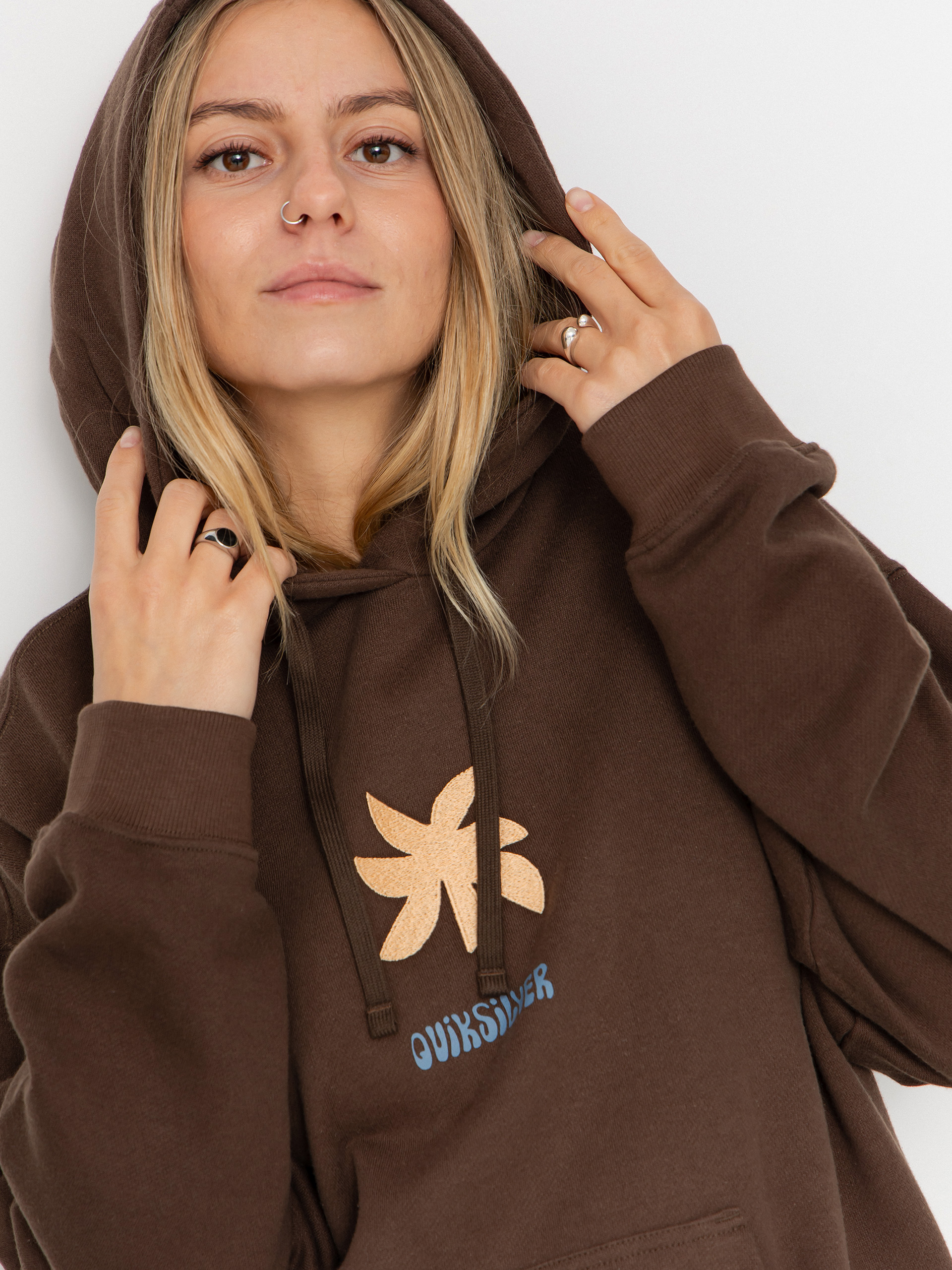Quiksilver Standard HD Wmn Hoodie (chocolate brown)