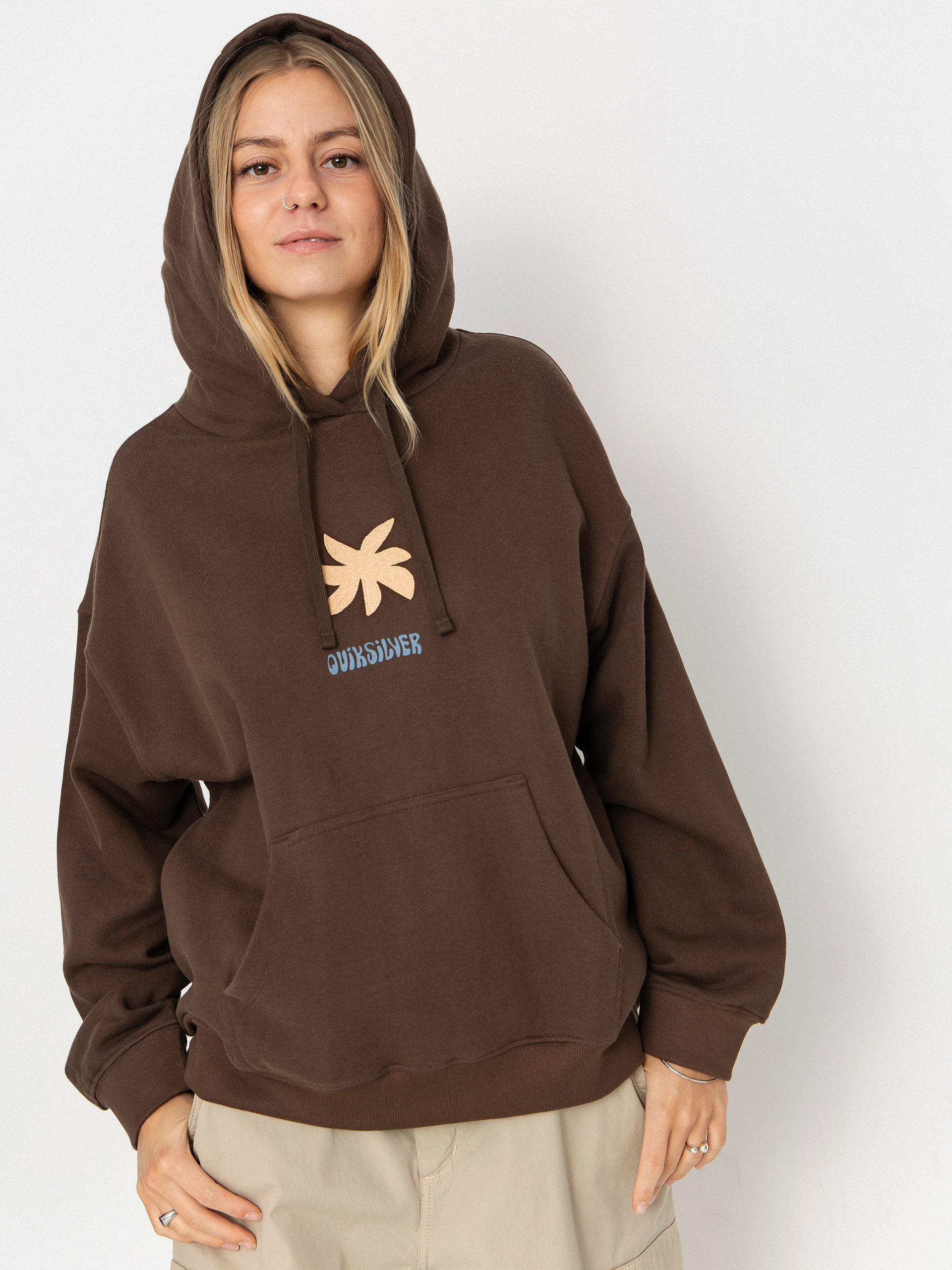Quiksilver Standard HD Wmn Hoodie (chocolate brown)
