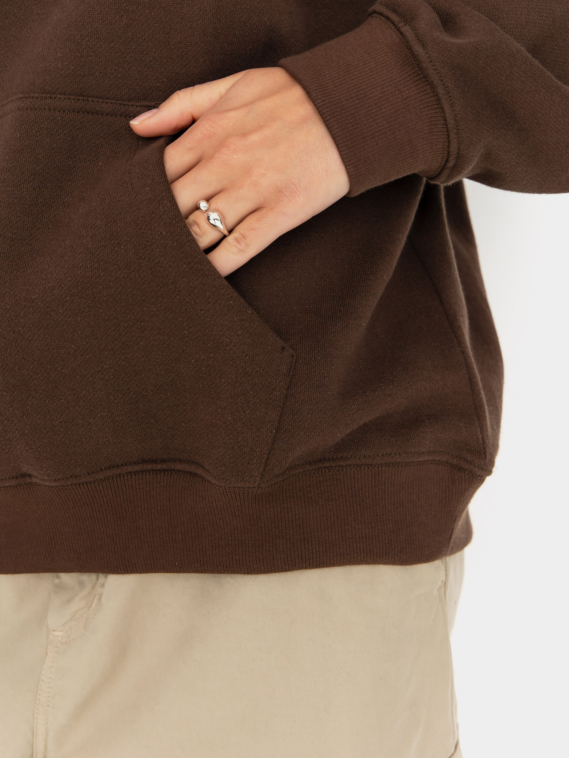 Quiksilver Standard HD Wmn Hoodie (chocolate brown)