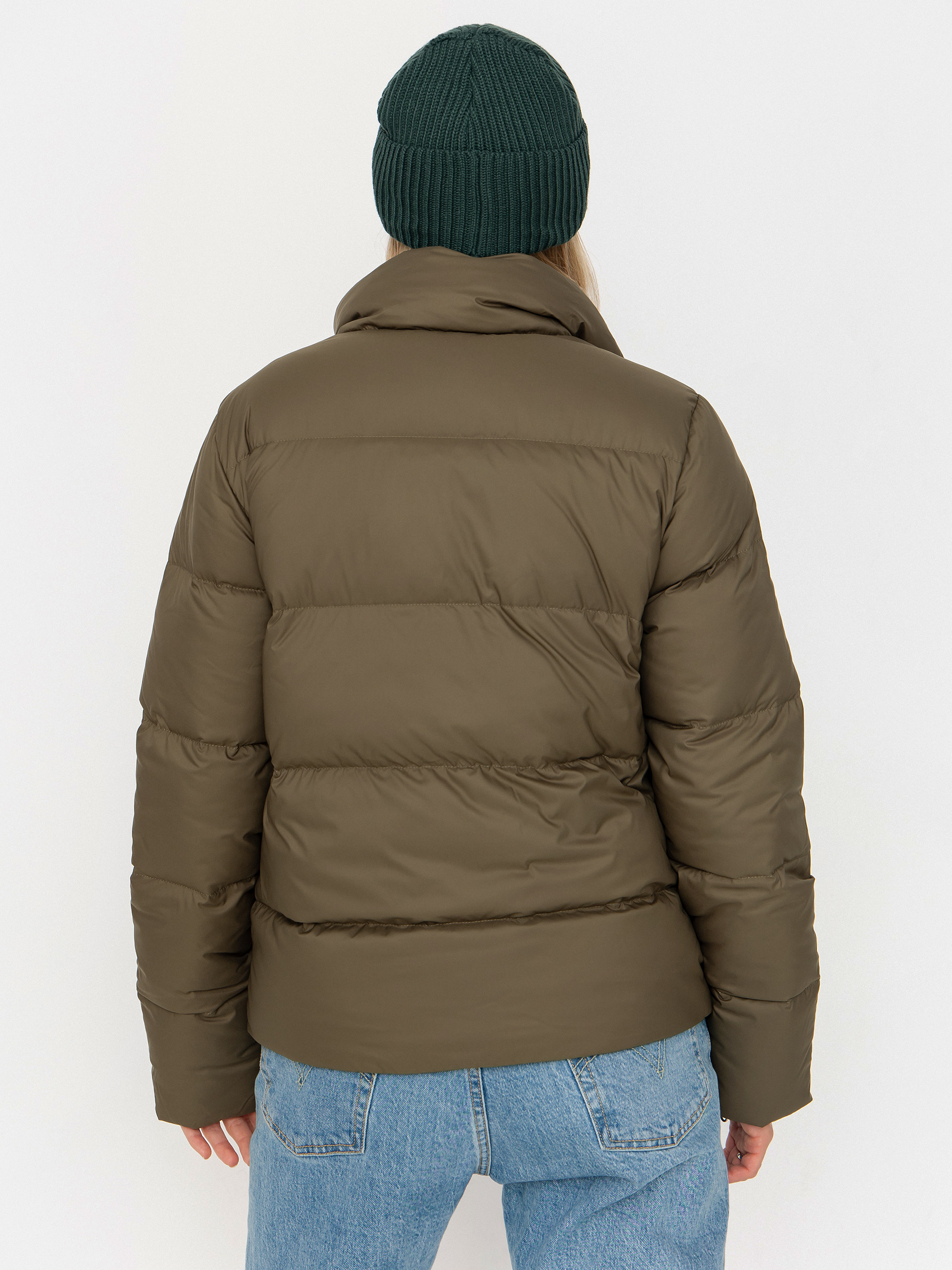 Patagonia Jacket Silent Down Wmn - green (basin green)