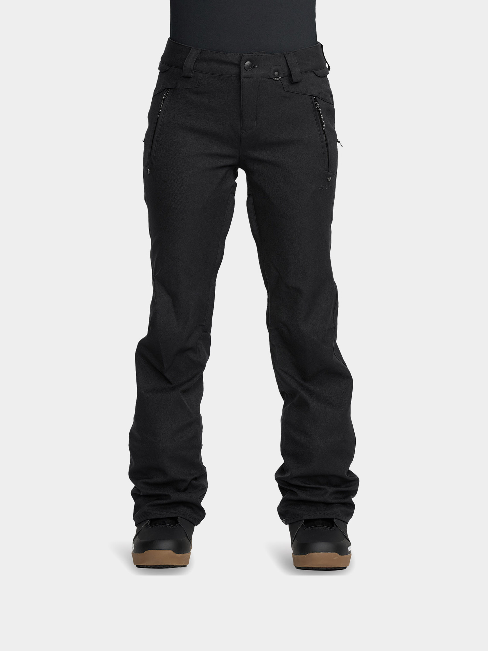 VOLCOM スノーボード レディース ビブパンツ Sサイズ ブラックプラム Volcom Swift Bib Overall Snowboard pants Wmn - violet (black plum)