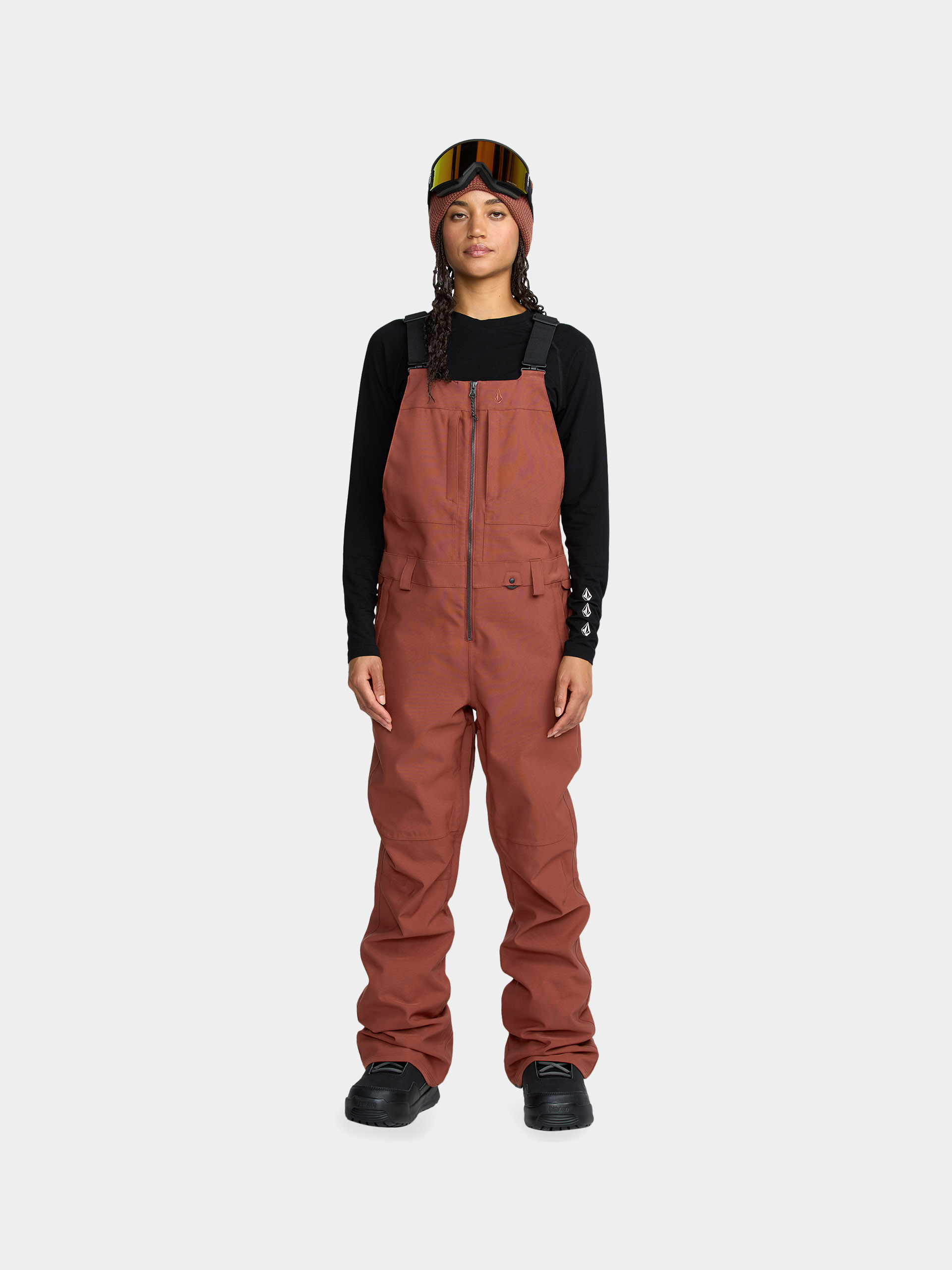 Volcom Snowboard pants Swift Bib Overall Wmn - beige (sand)
