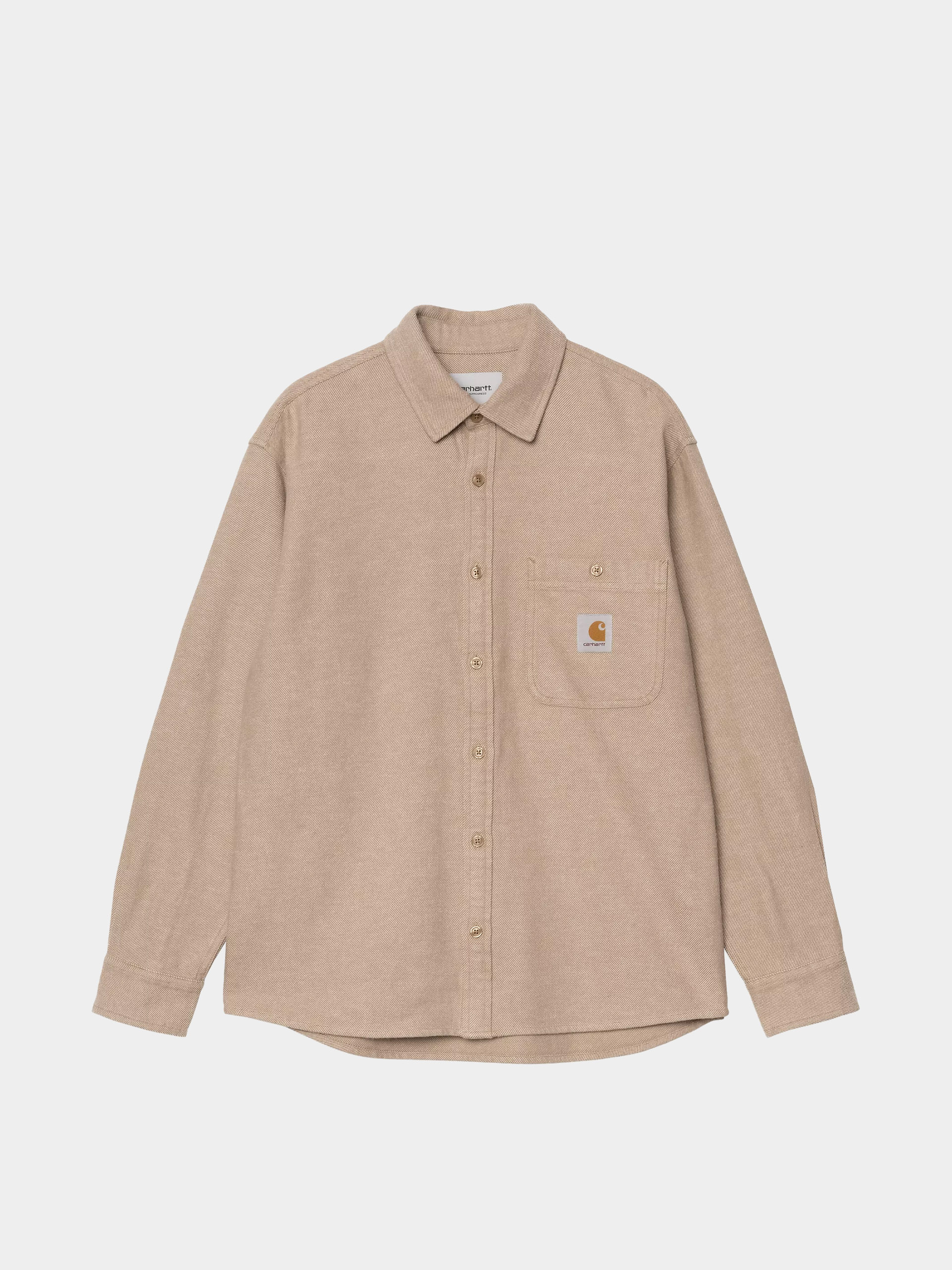 Carhartt WIP Hemd Edgar (peanut/wax)
