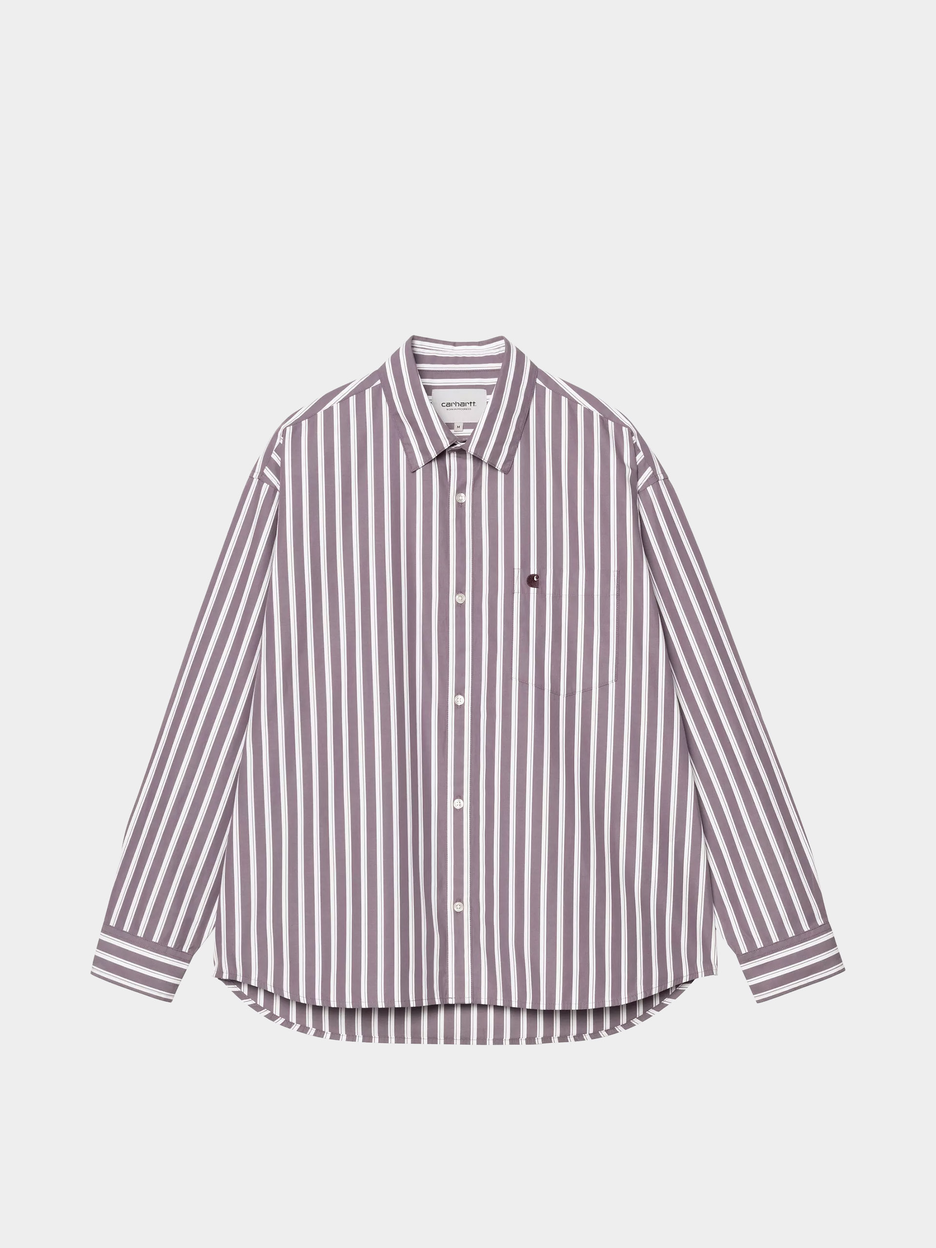 Carhartt WIP Shirt Malden (malden stripe/phlox)