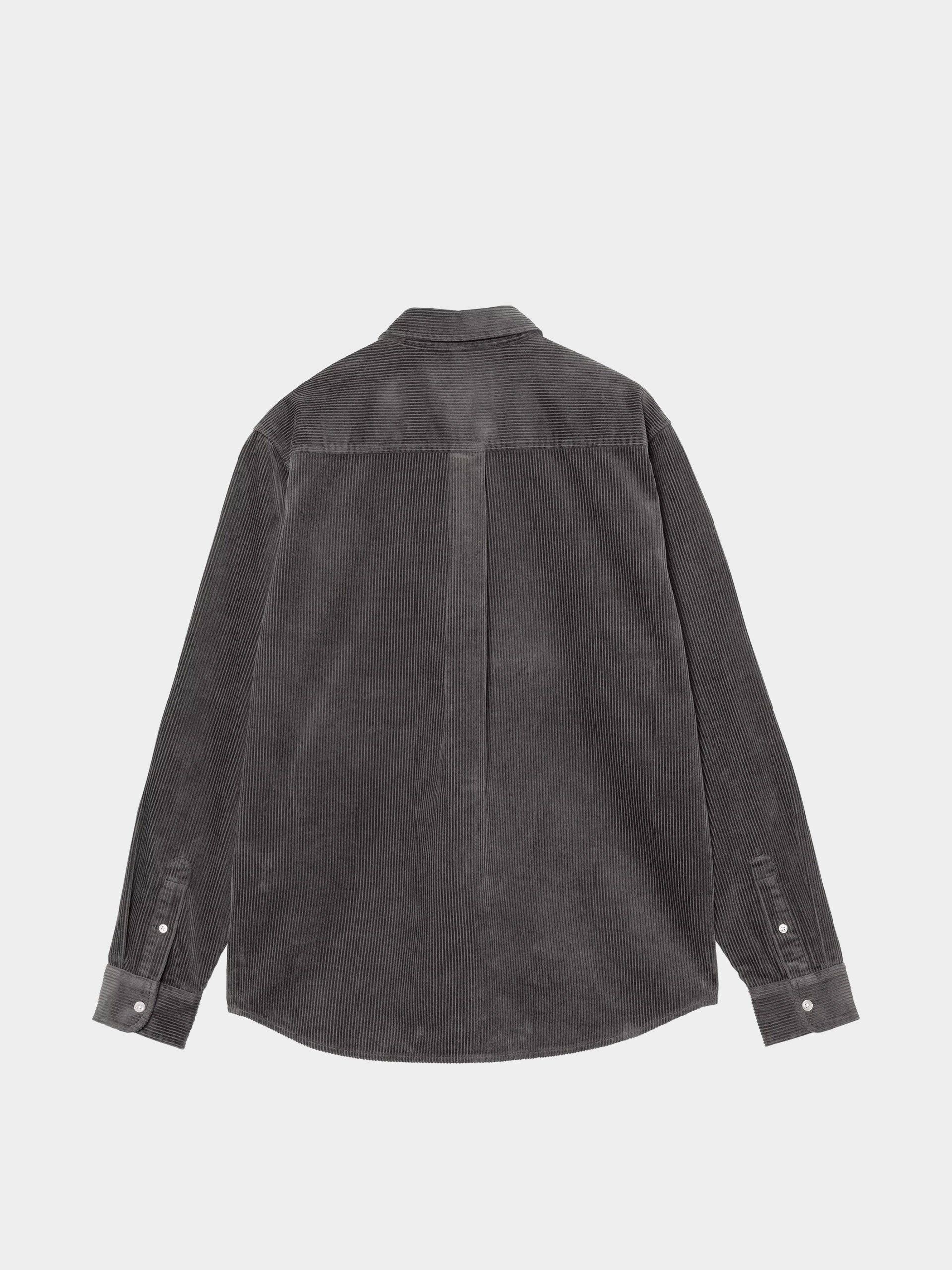 Carhartt WIP Hemd Madison Cord (graphite/graphite)