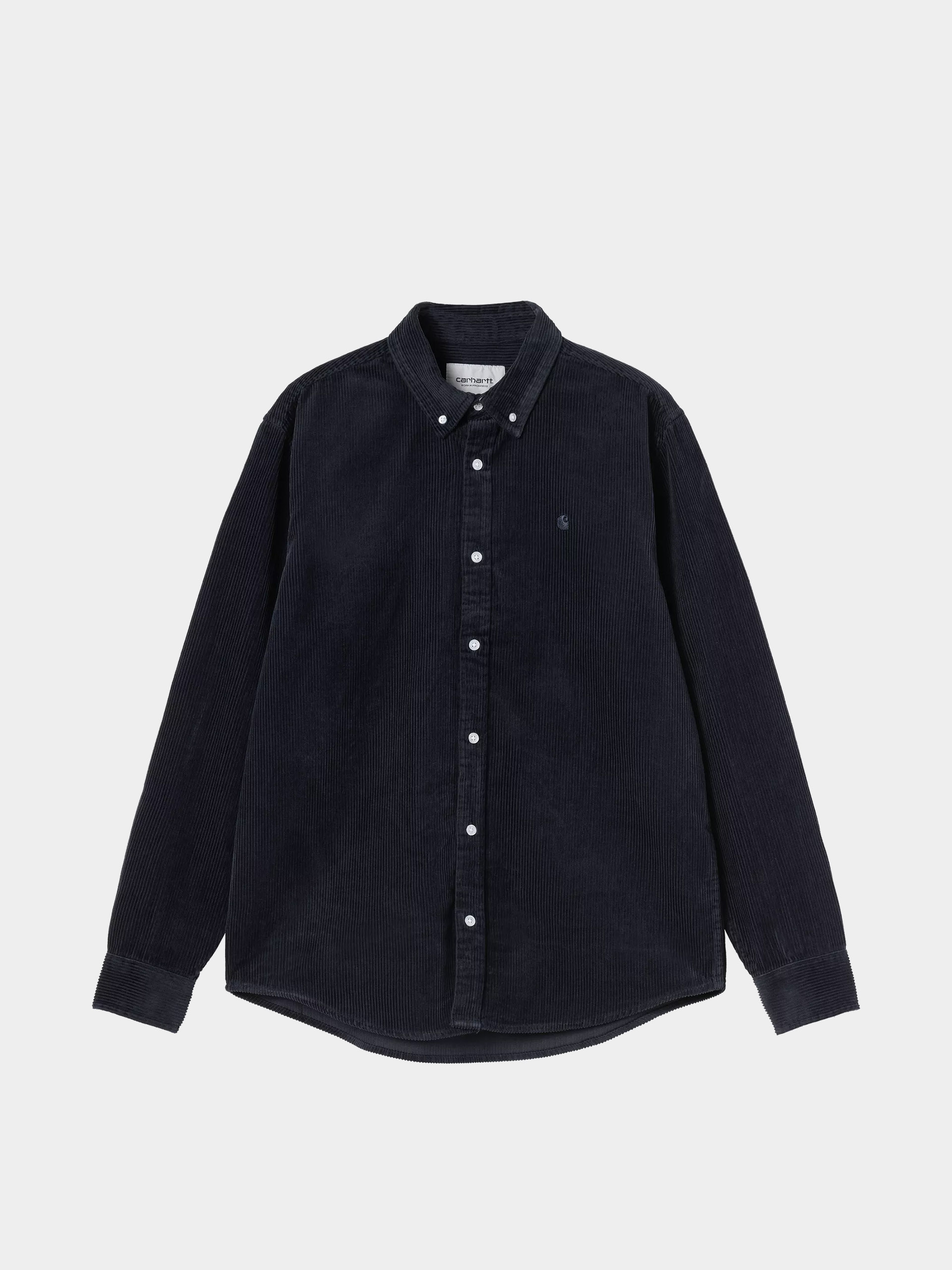 Carhartt WIP Shirt Madison Cord (dark navy/dark navy)
