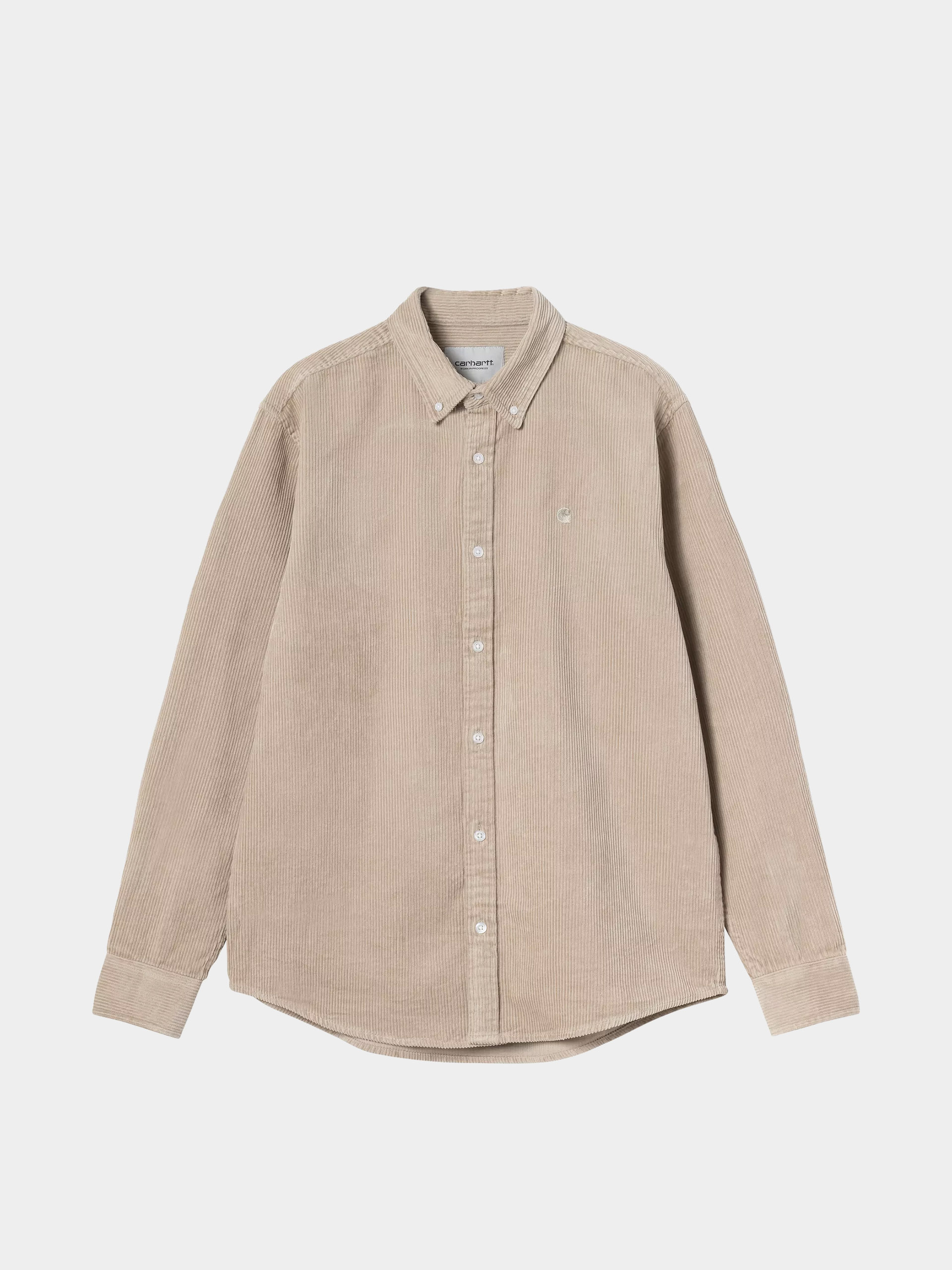 Carhartt WIP Shirt Madison Cord (wall/wall)