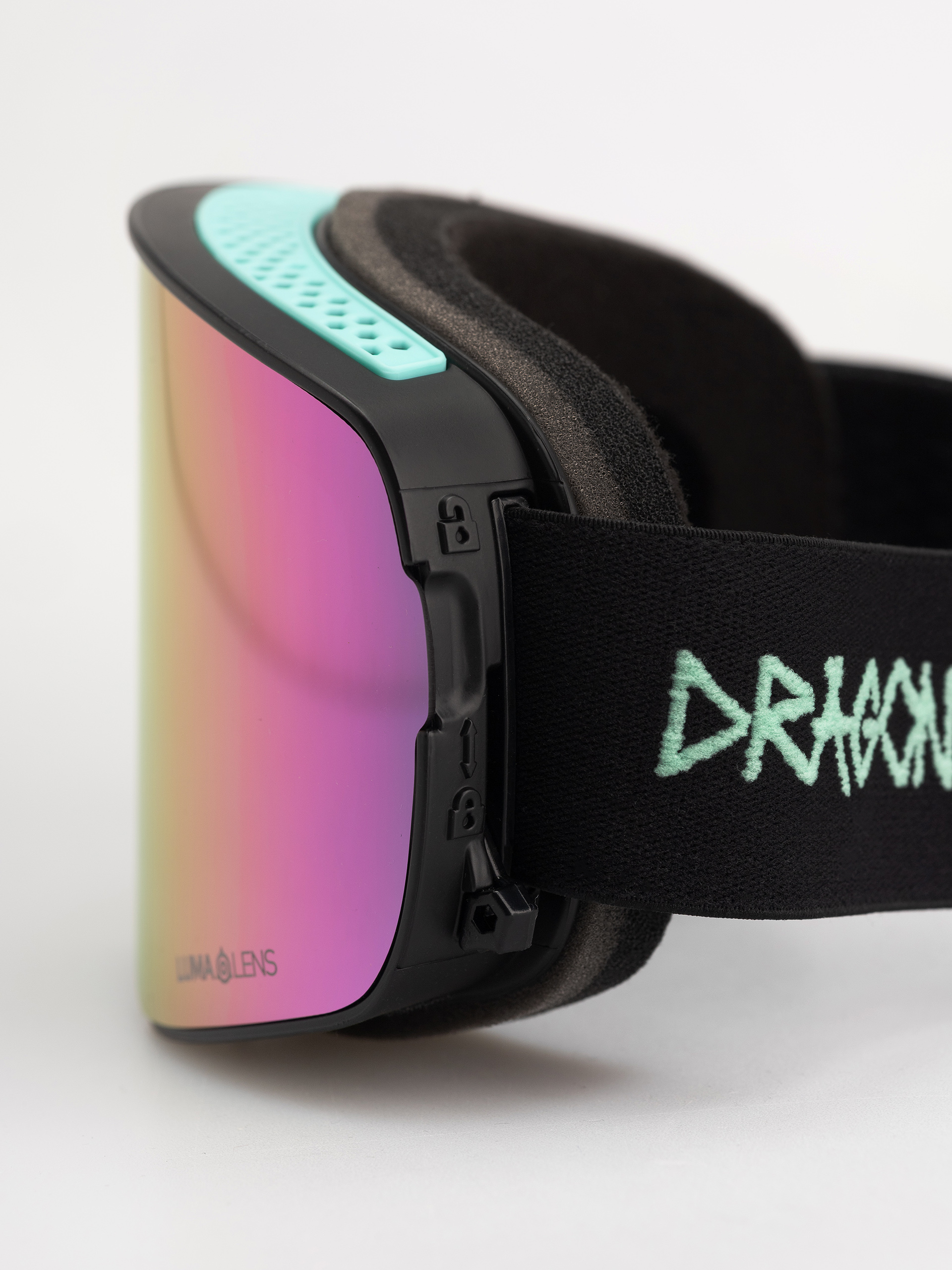 Dragon NFX2 Goggles - black (thrill/lumalens celeste ir+lumalens