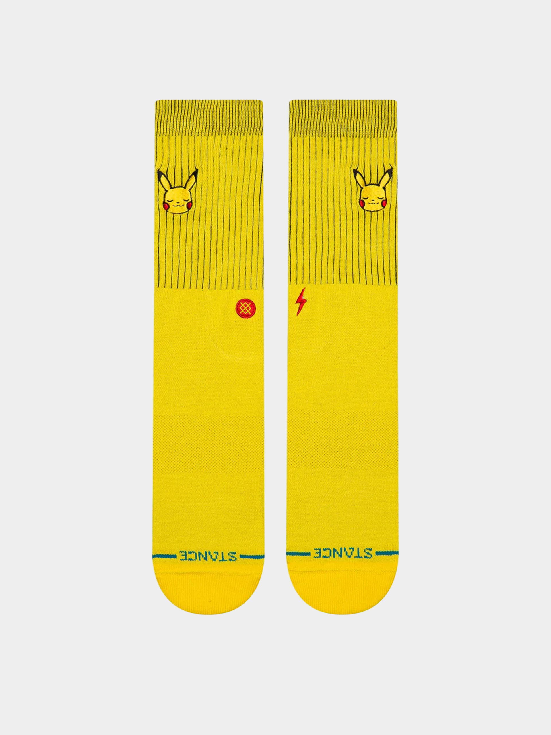 Stance Socken Pikachu Crew (yellow)