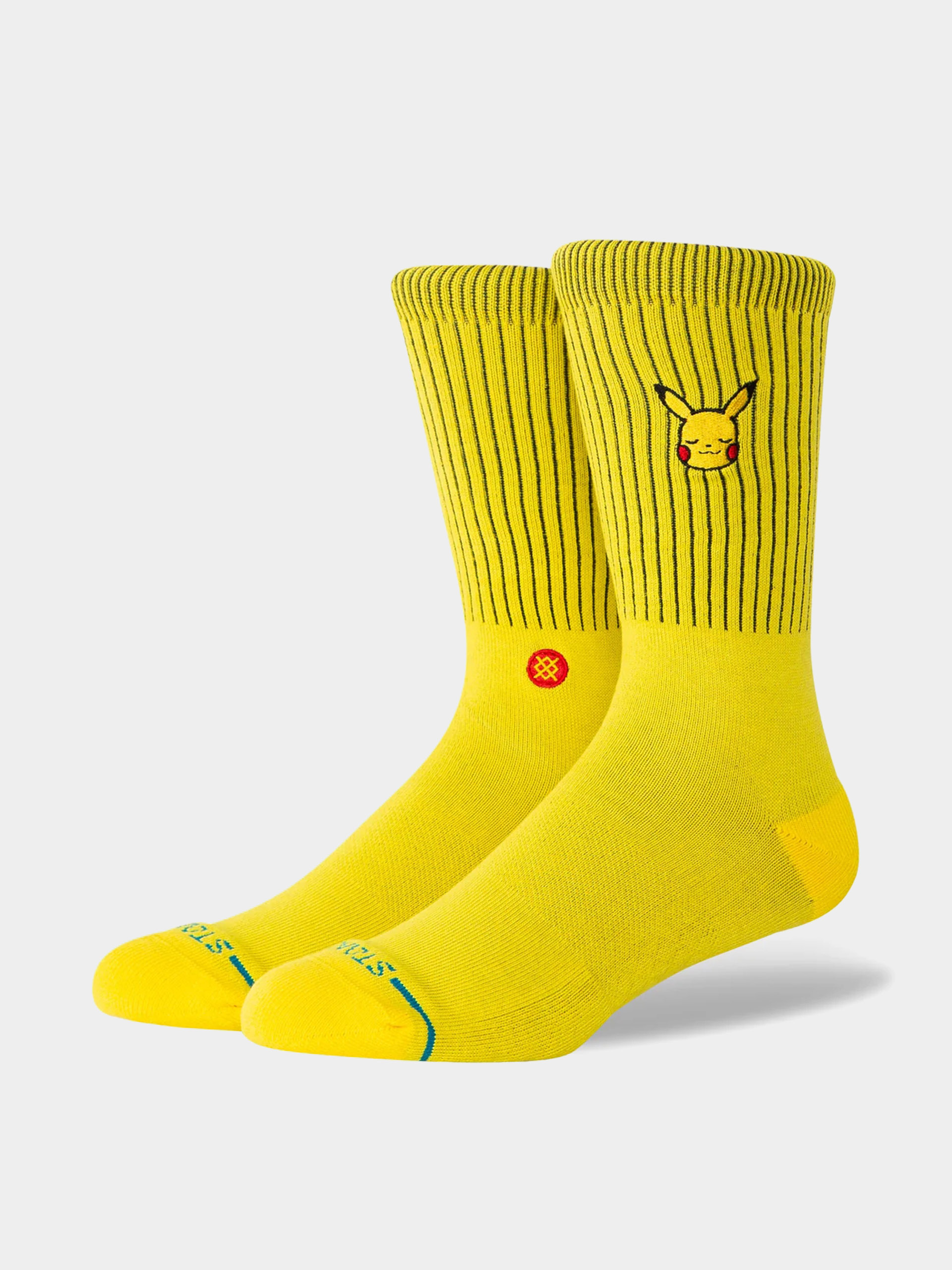 Stance Socks Pikachu Crew (yellow)