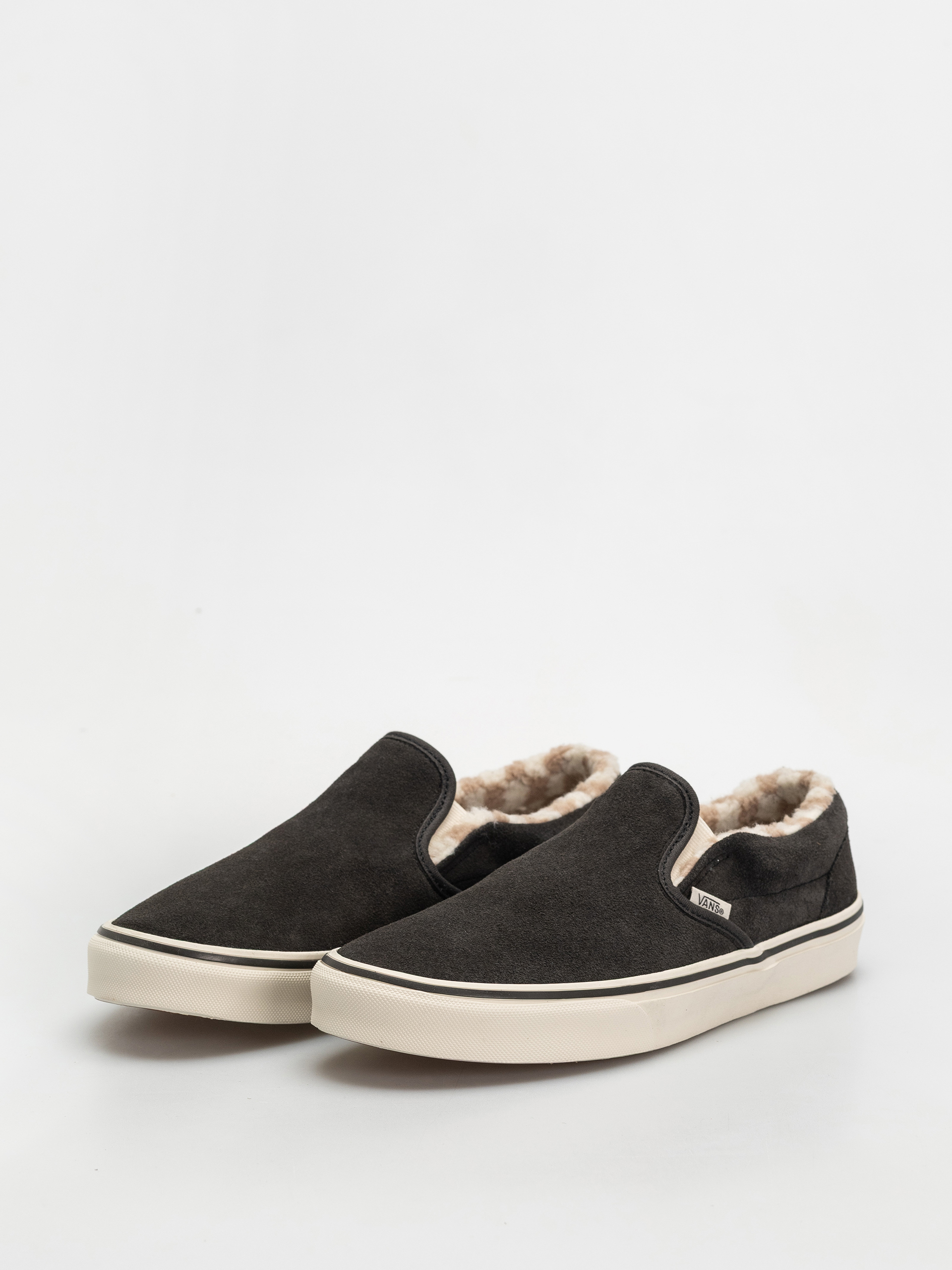 Vans Classic Slip On Shoes (cozy hug faded black)