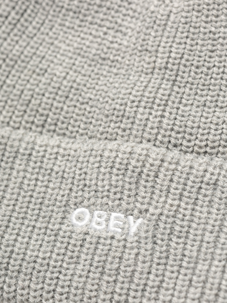 OBEY Future Beanie (heather grey)