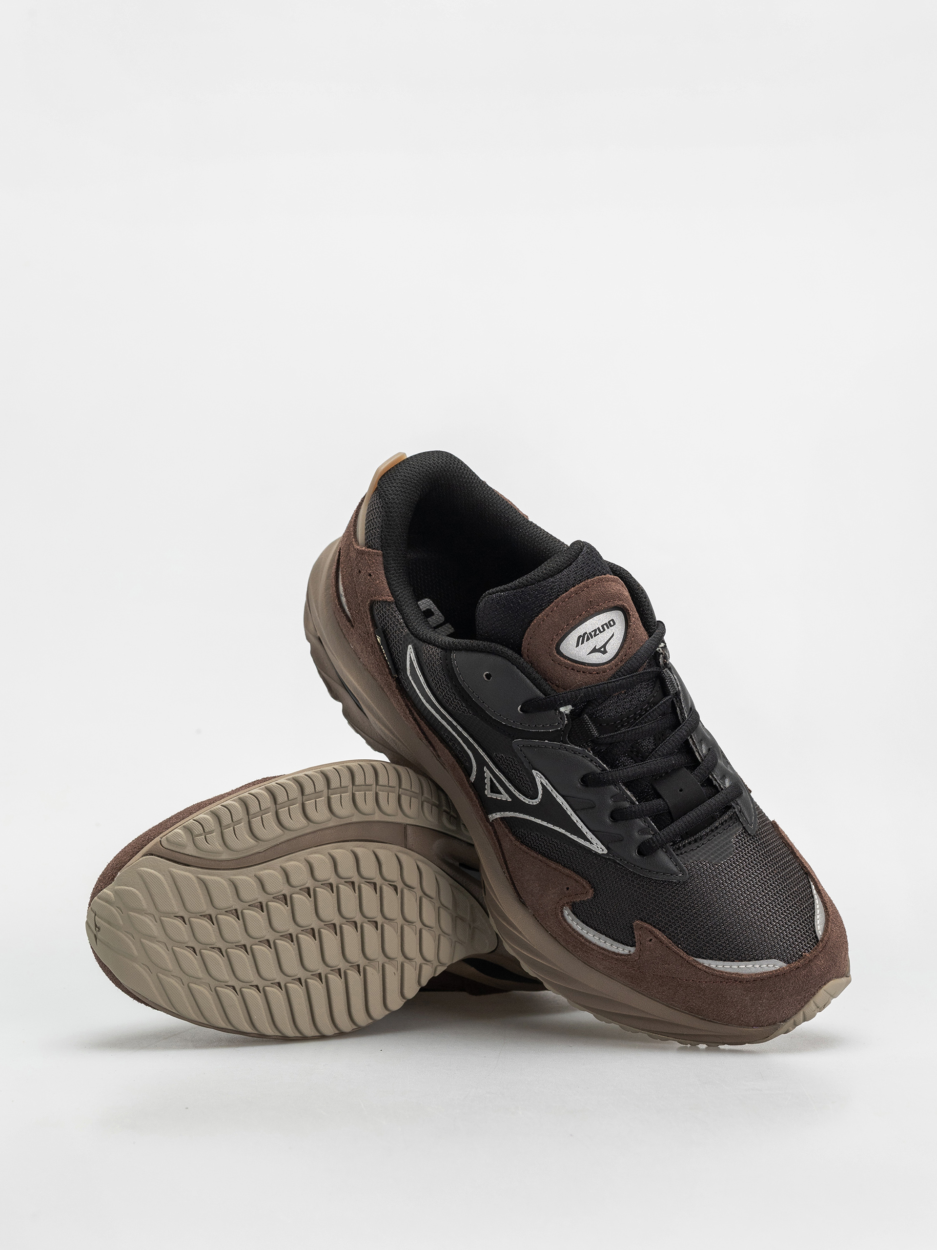 Mizuno Wave Rider GTX Shoes (black sand/black/chicory coffee)
