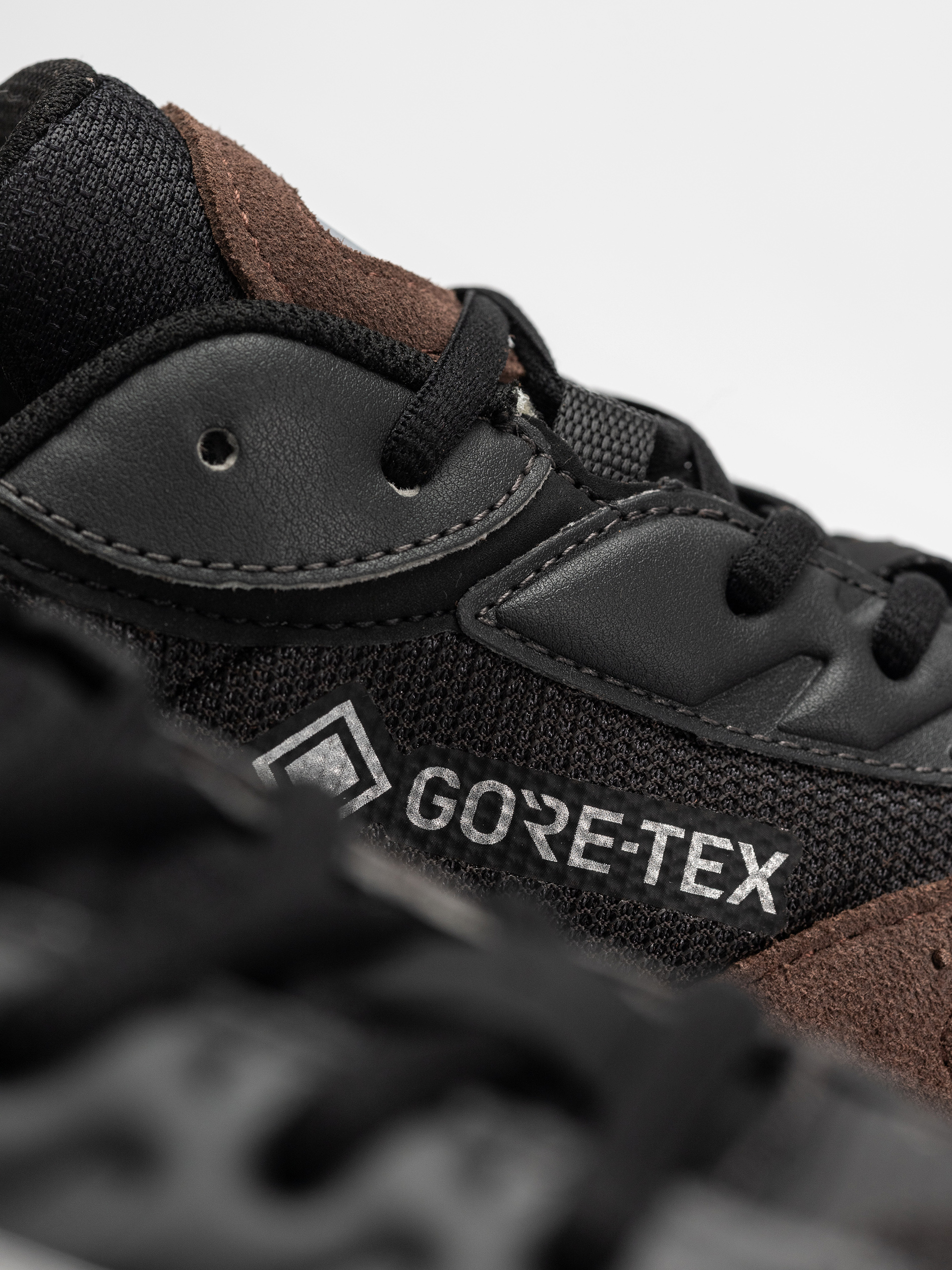 Mizuno Wave Rider GTX Schuhe (black sand/black/chicory coffee)