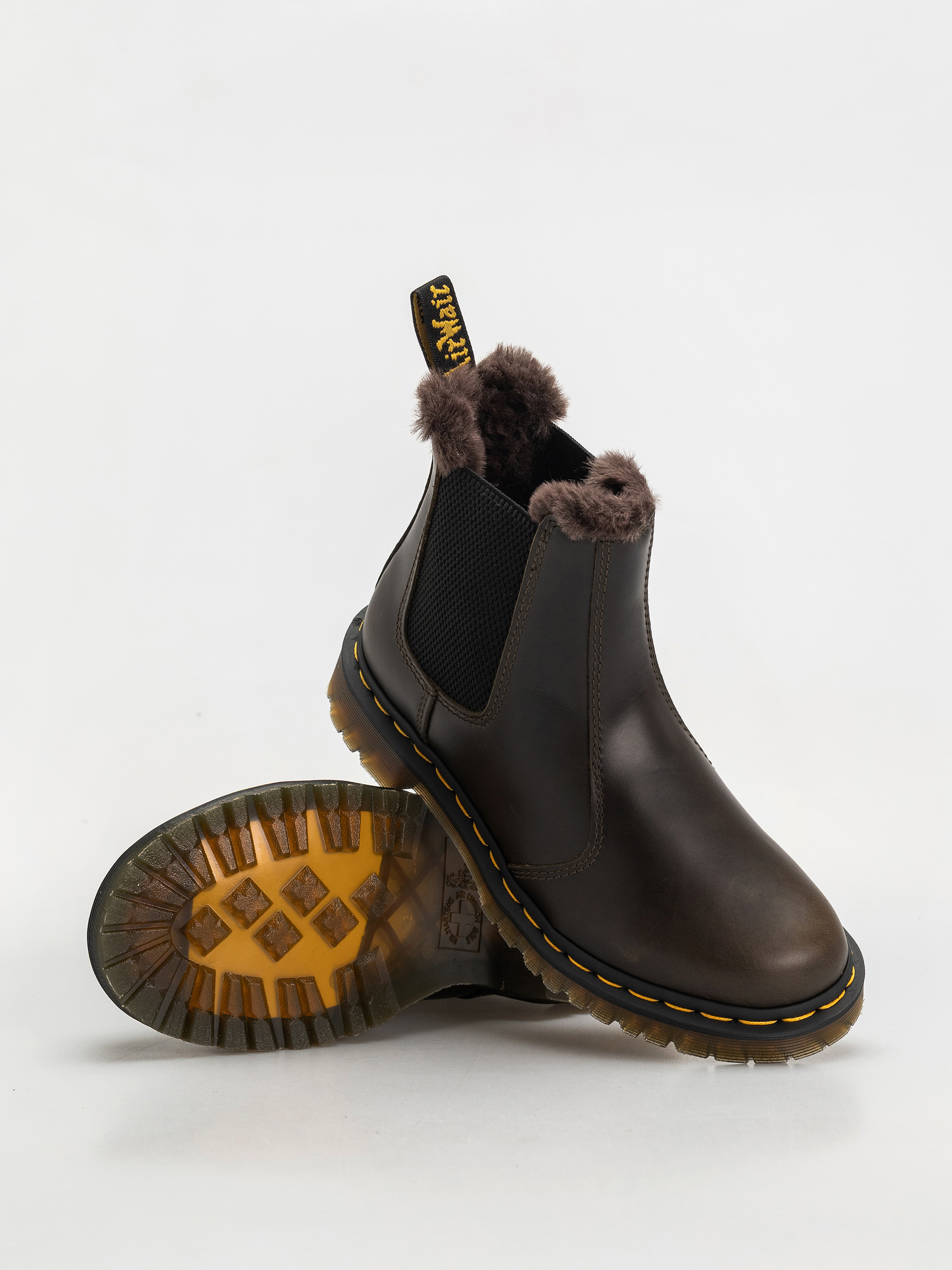 Dr. Martens 2976 Leonore Chelsea Wmn Shoes (dark taupe taupe orleans)