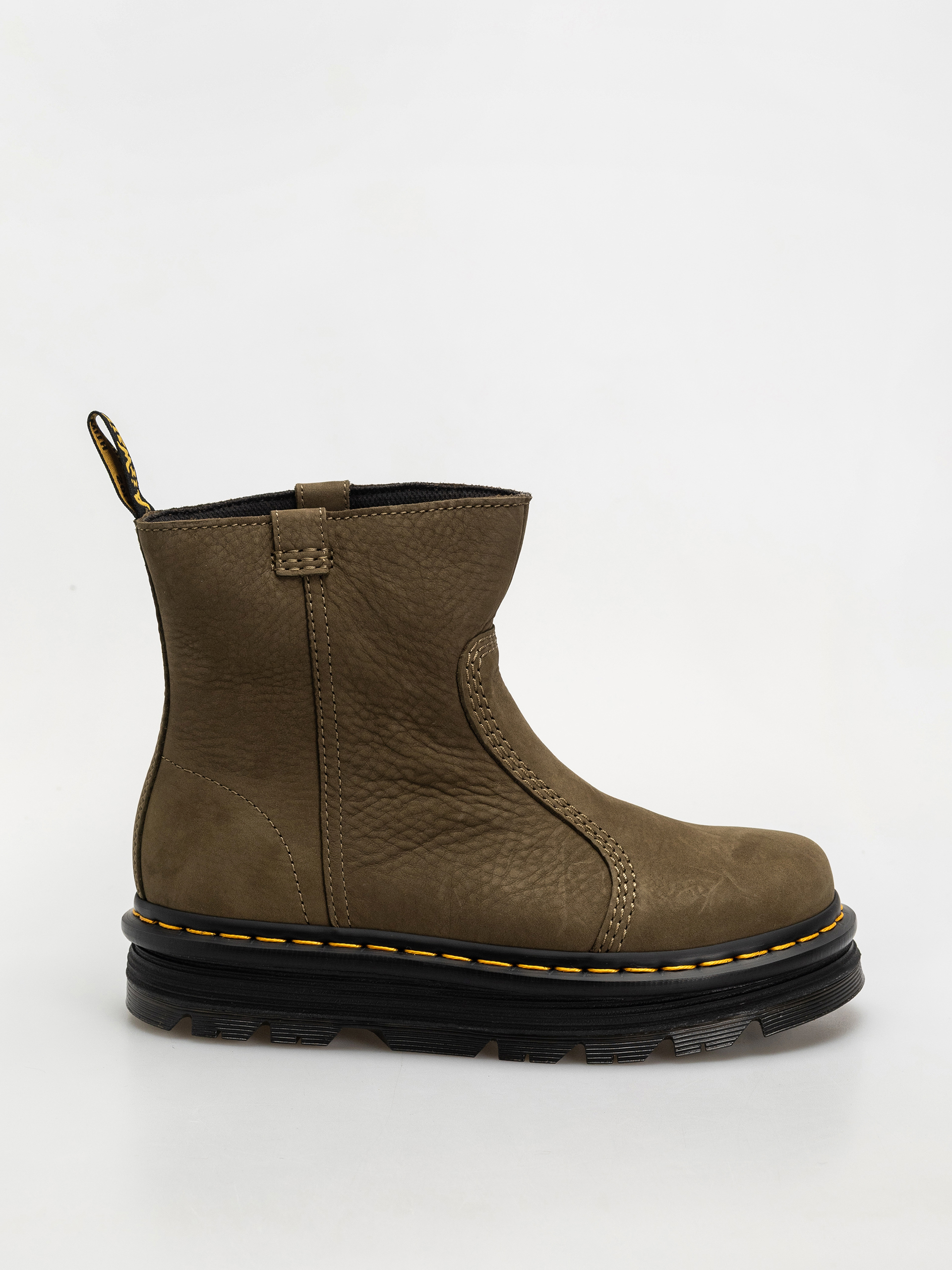 Dr. Martens ZebZag Rigger Rigger Wmn Schuhe (dms olive milled nubuck wp)