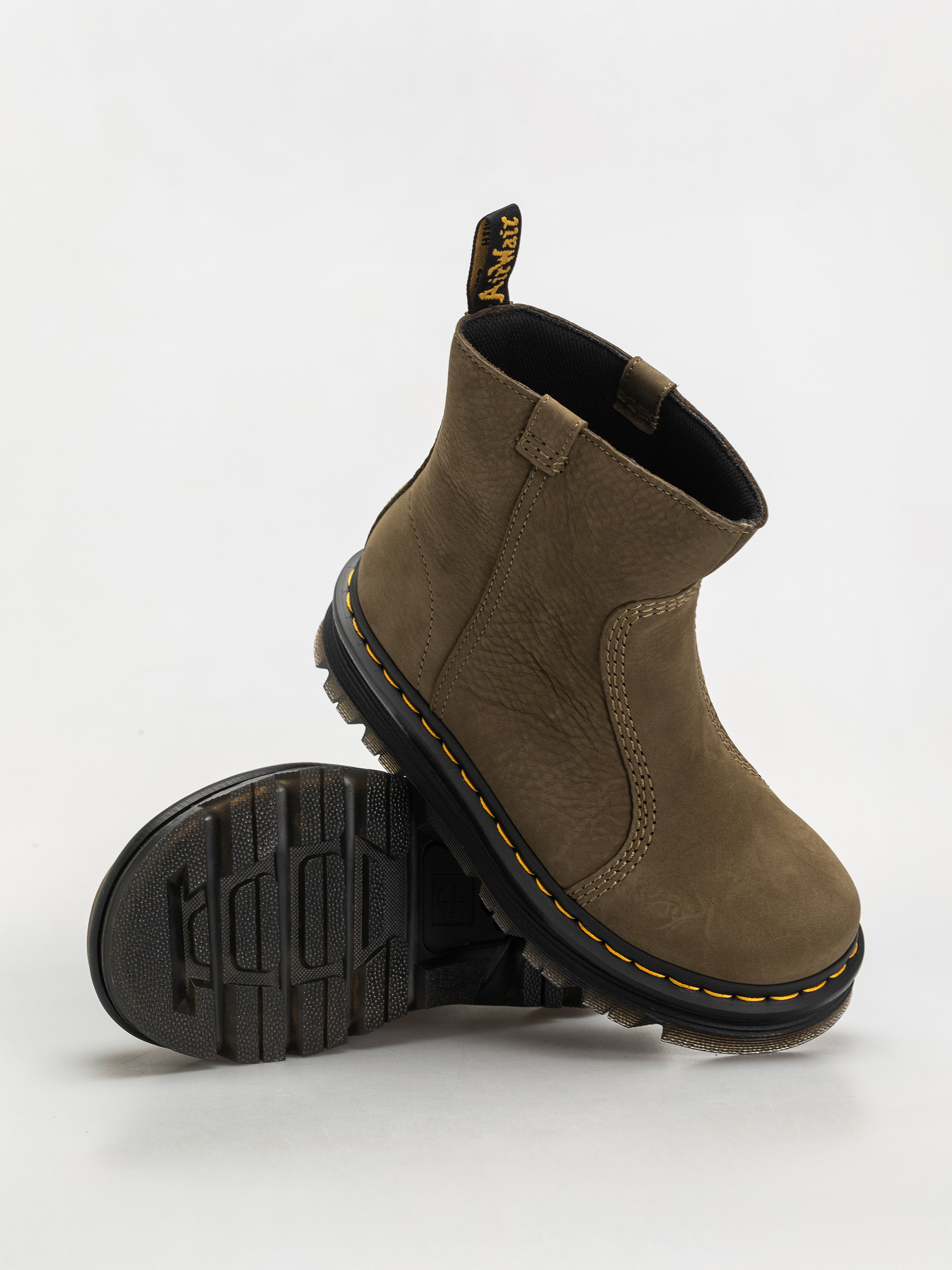 Dr. Martens ZebZag Rigger Rigger Wmn Shoes - brown (dms olive