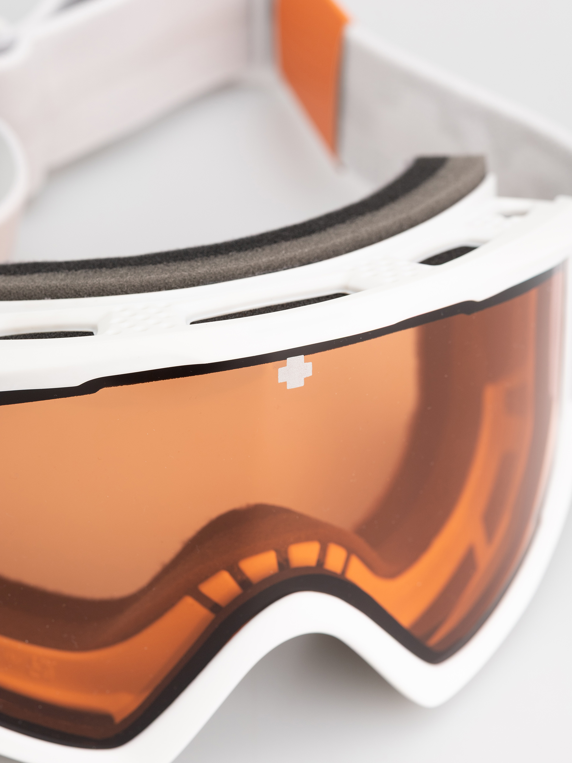 Spy Crusher Elite Goggles (eco matte white - ll persimmon)
