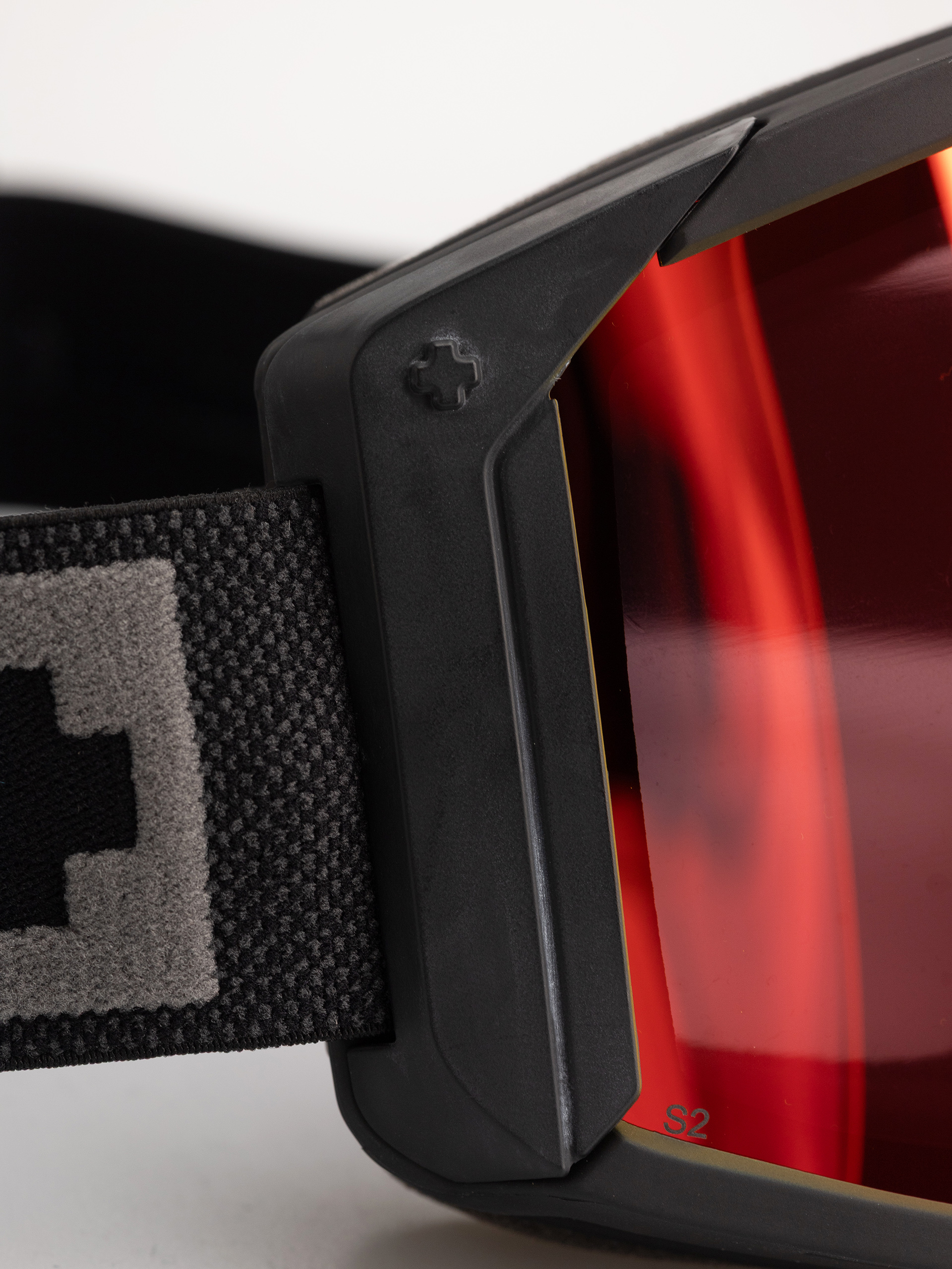 Spy Raider Goggle (matte black ml - rose red mirror)