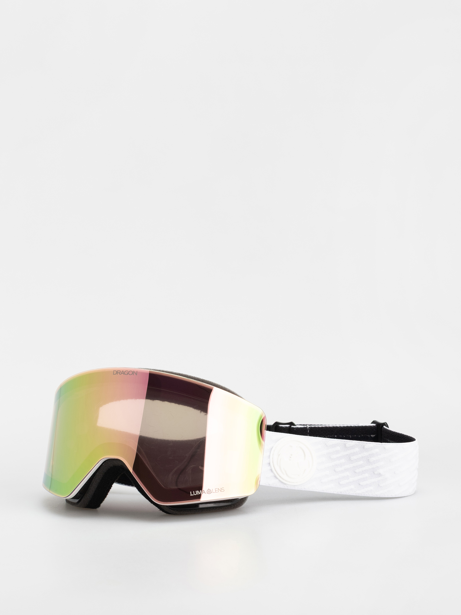 Dragon R1 OTG Goggles (alpina/lumalens rose gold+lumalens amber)