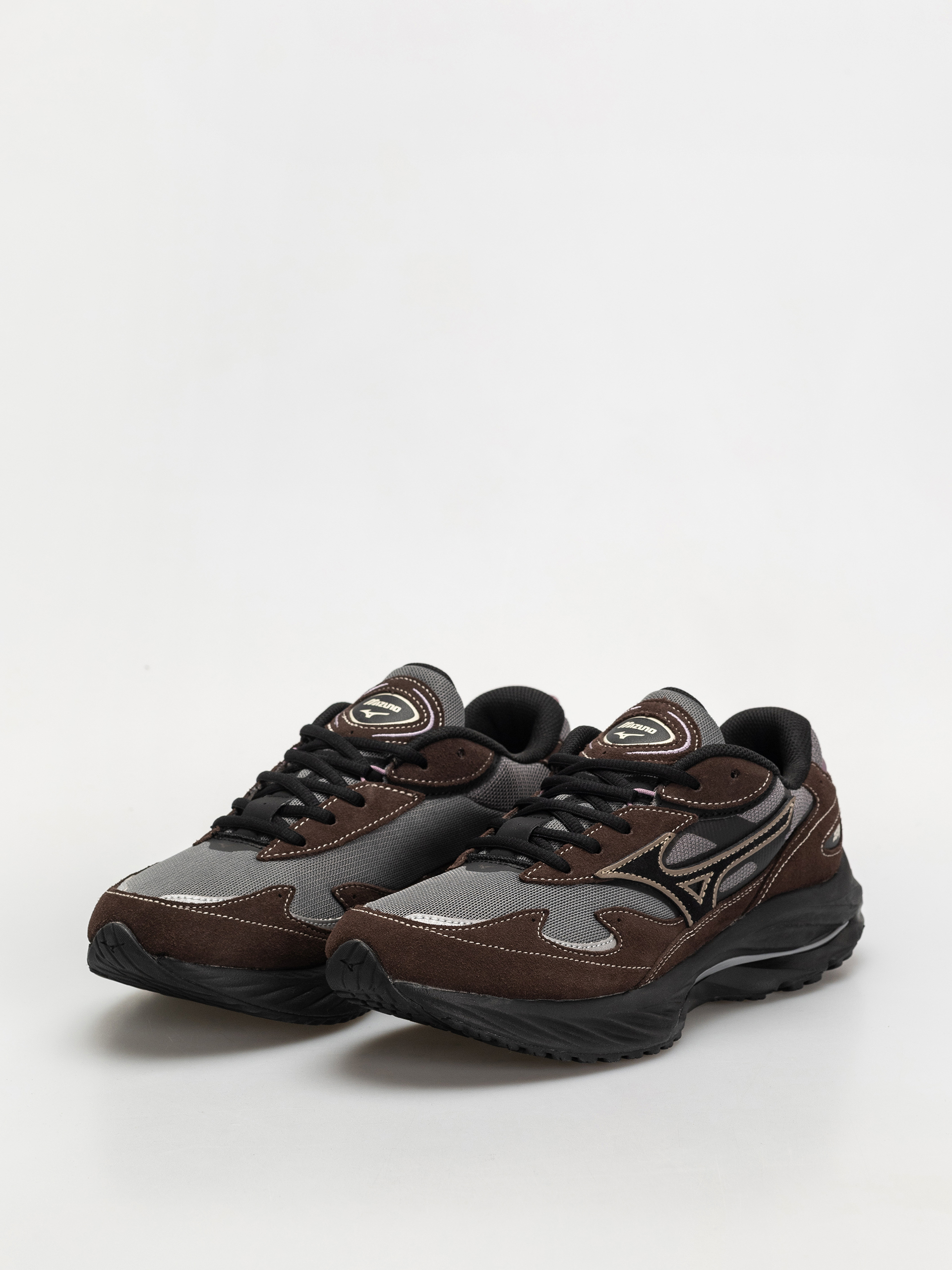 Mizuno Schuhe Wave Rider (quiet shade/black/mole)
