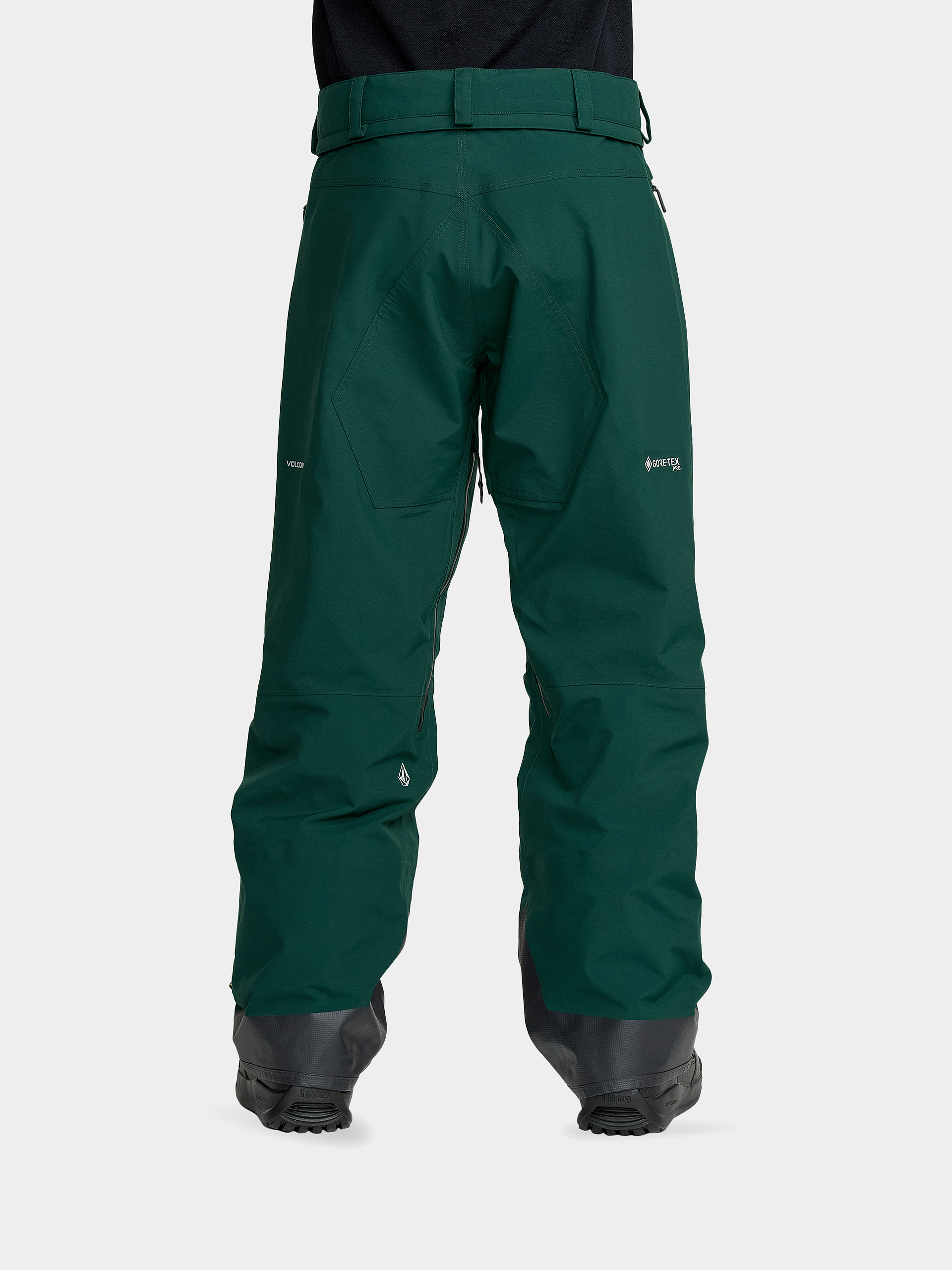 Herren Volcom Snowboard Hose Guide Gore Tex Pro Shell (black green)