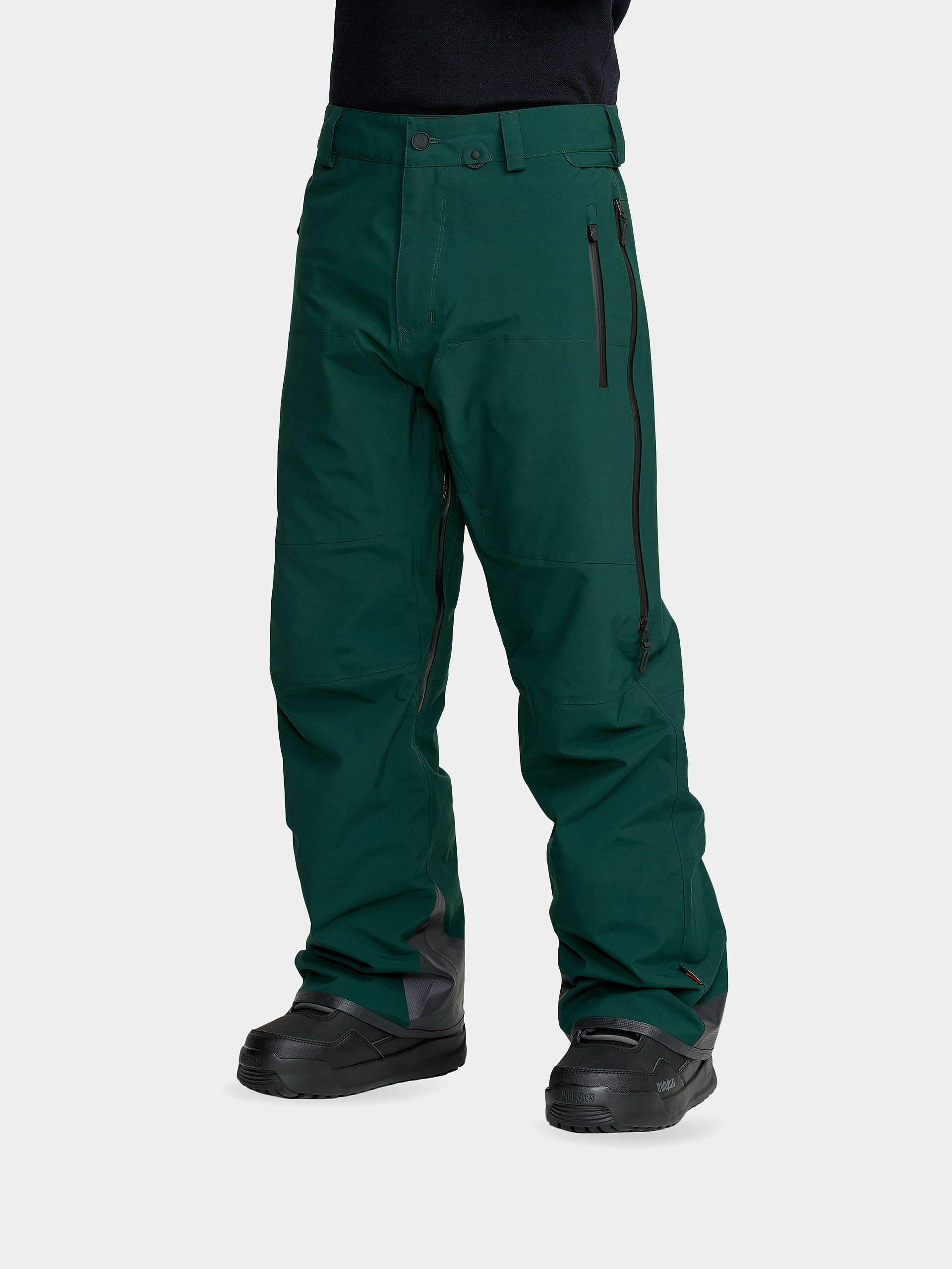 Herren Volcom Snowboard Hose Guide Gore Tex Pro Shell (black green)