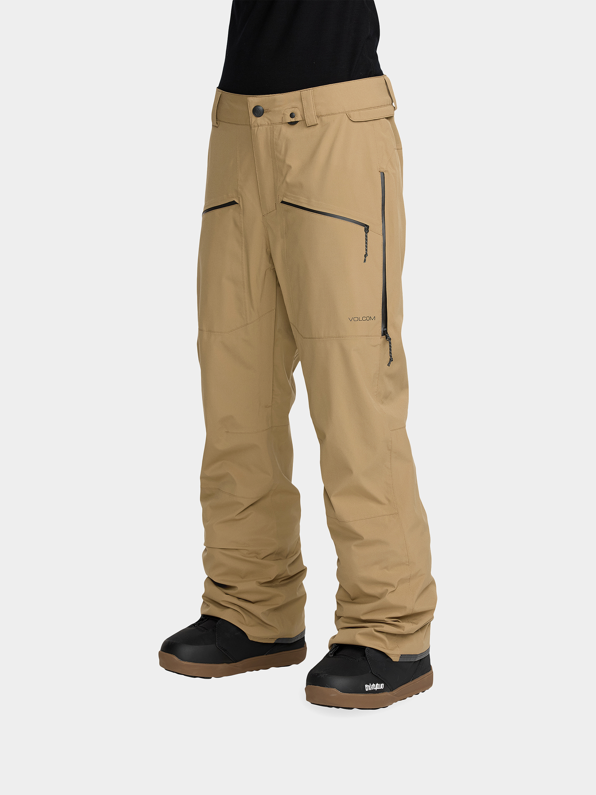 Womens Volcom Snowboard pants Karat Stretch 30K (bronze)