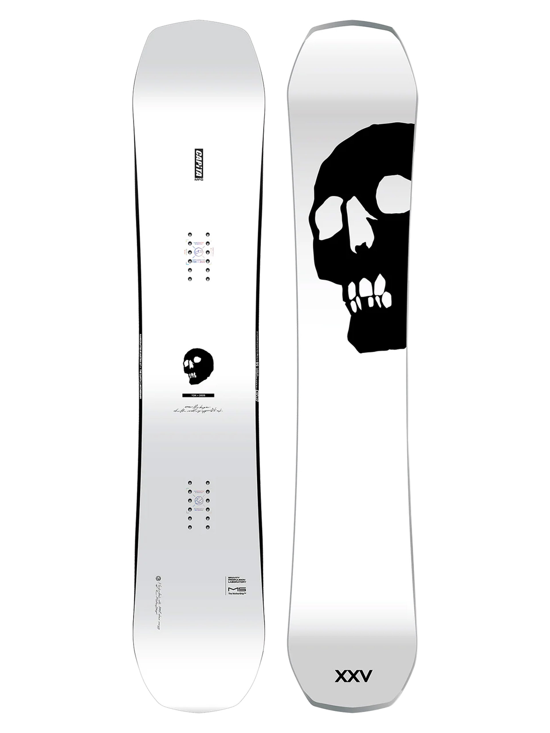 Capita Snowboard The Black Snowboard Of Death (white/black)